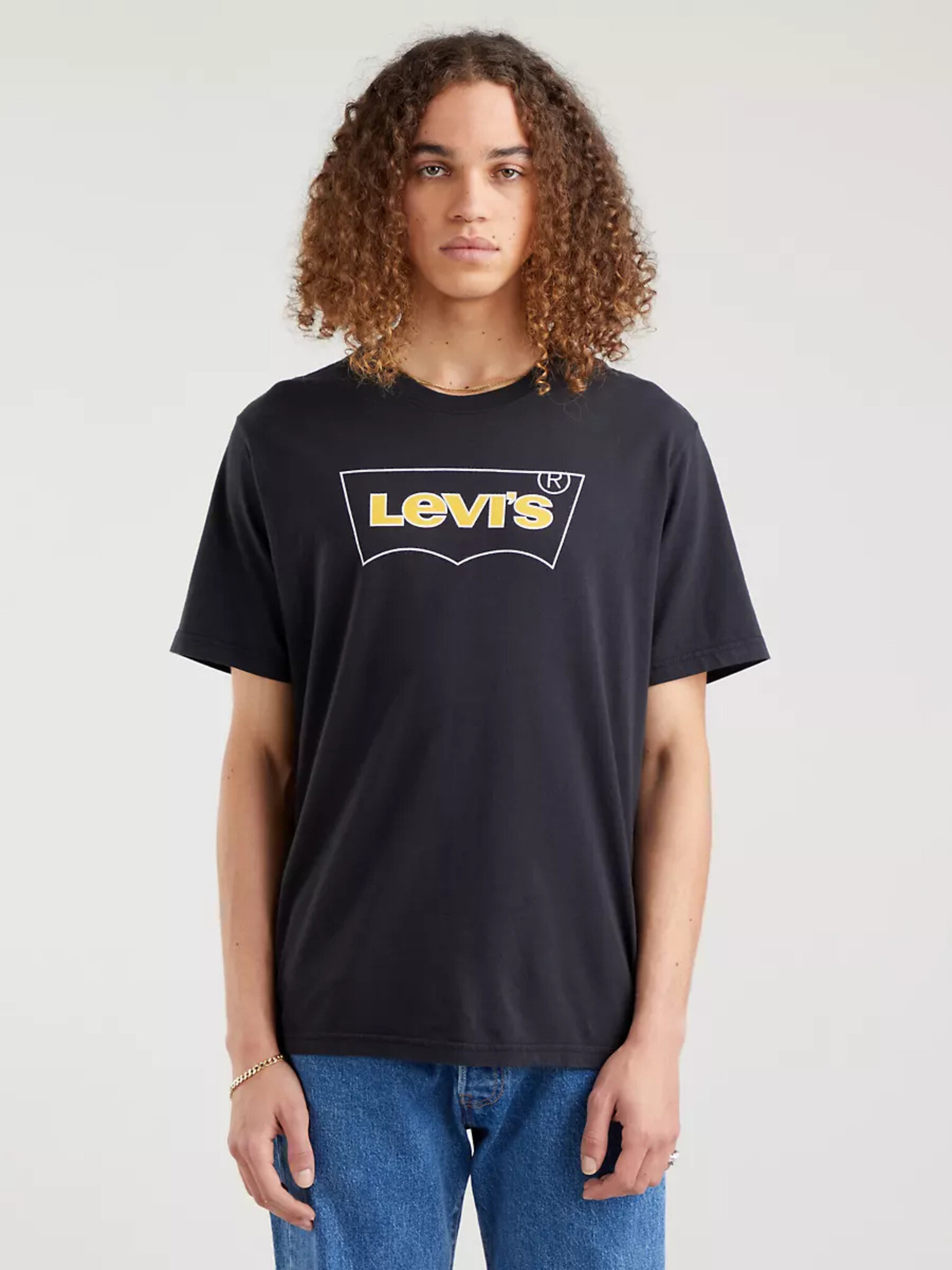 Levi's® T-shirt Cheren - Pepit.bg