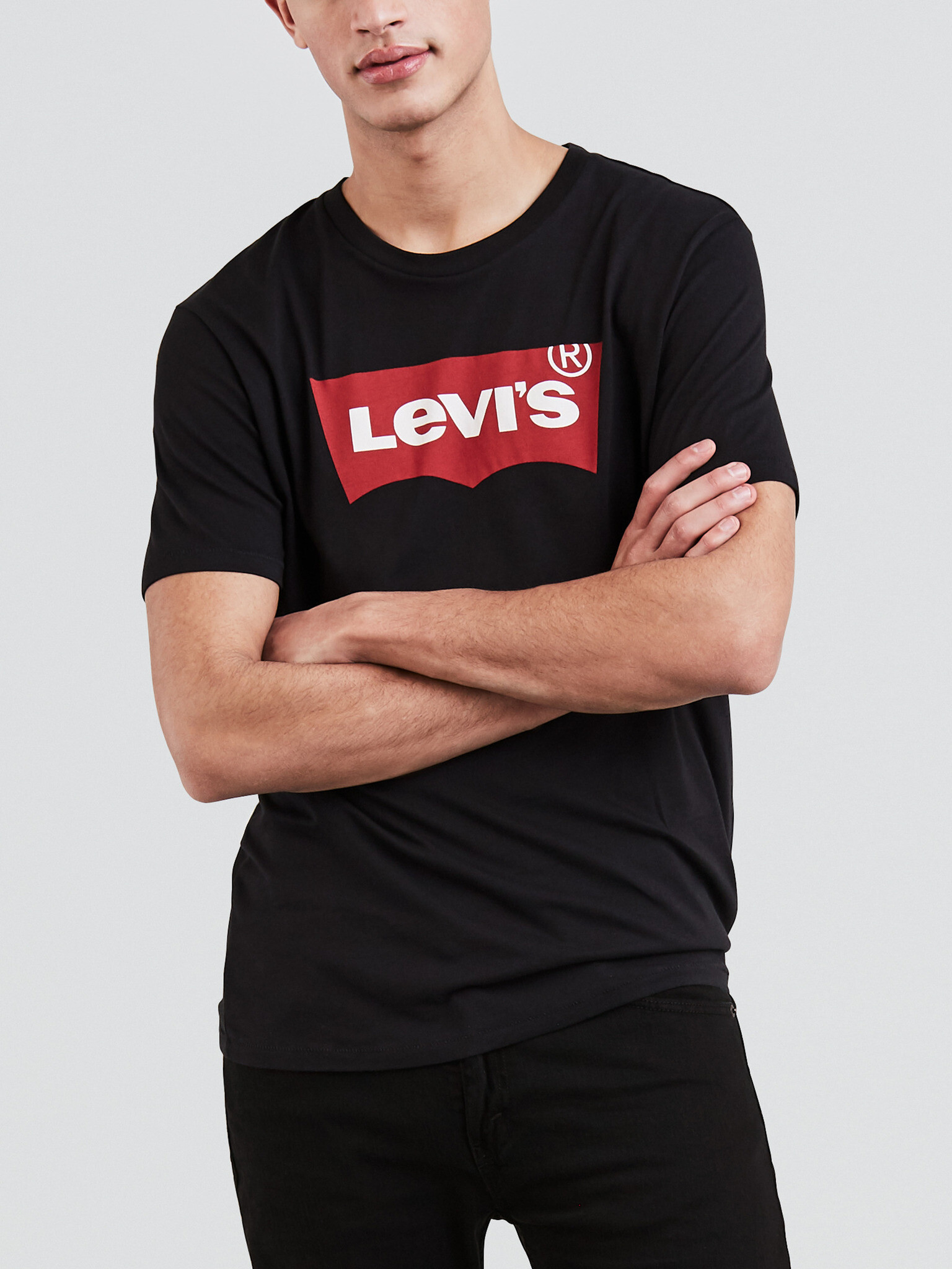 Levi's® T-shirt Cheren - Pepit.bg