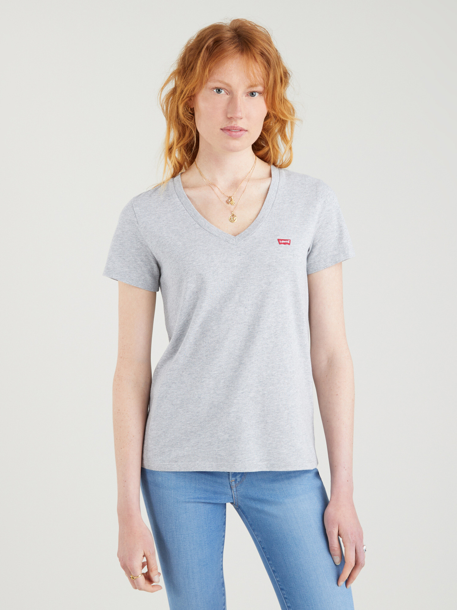 Levi's® T-shirt Siv - Pepit.bg