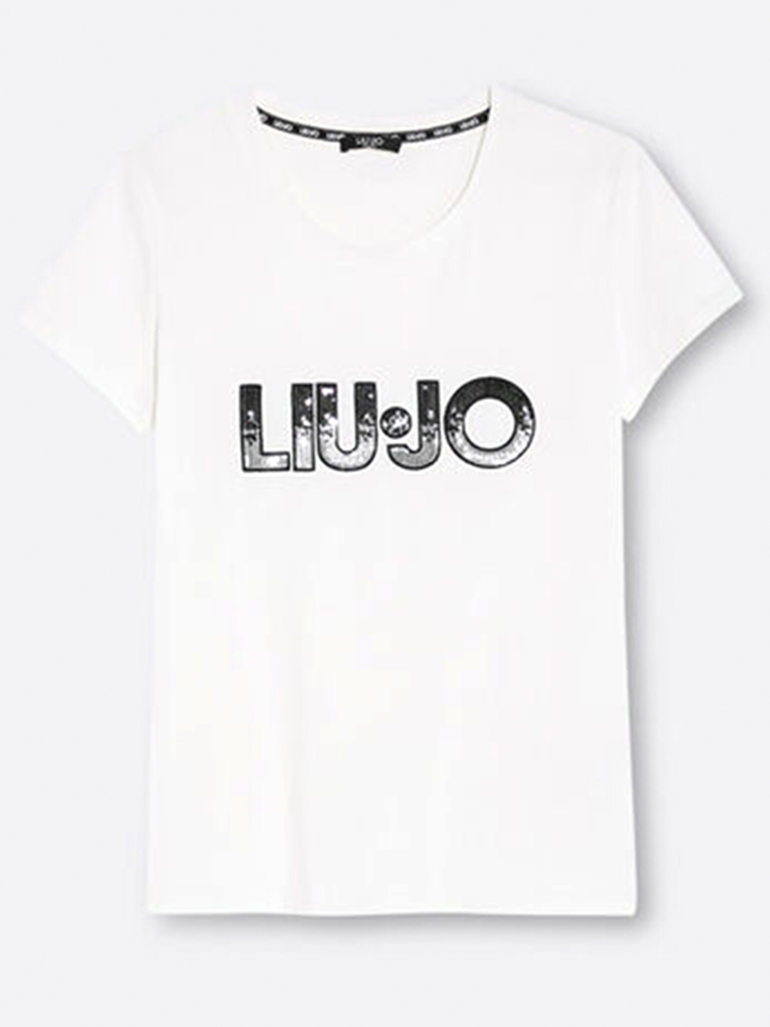 Liu Jo T-shirt Byal - Pepit.bg