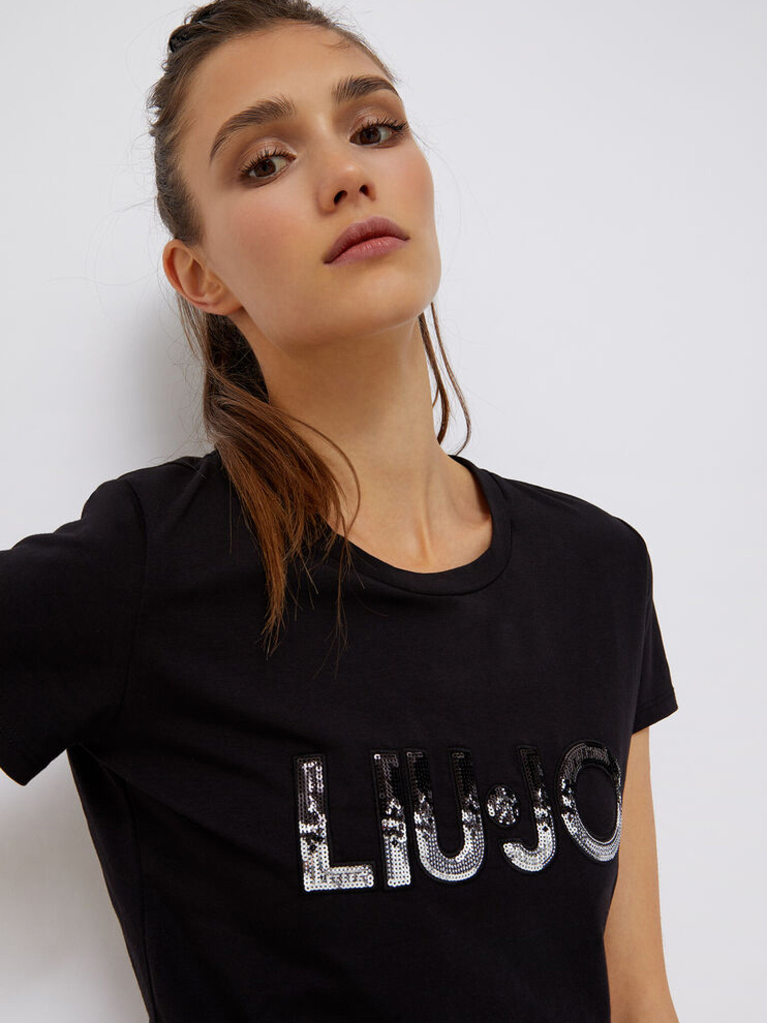 Liu Jo T-shirt Cheren - Pepit.bg