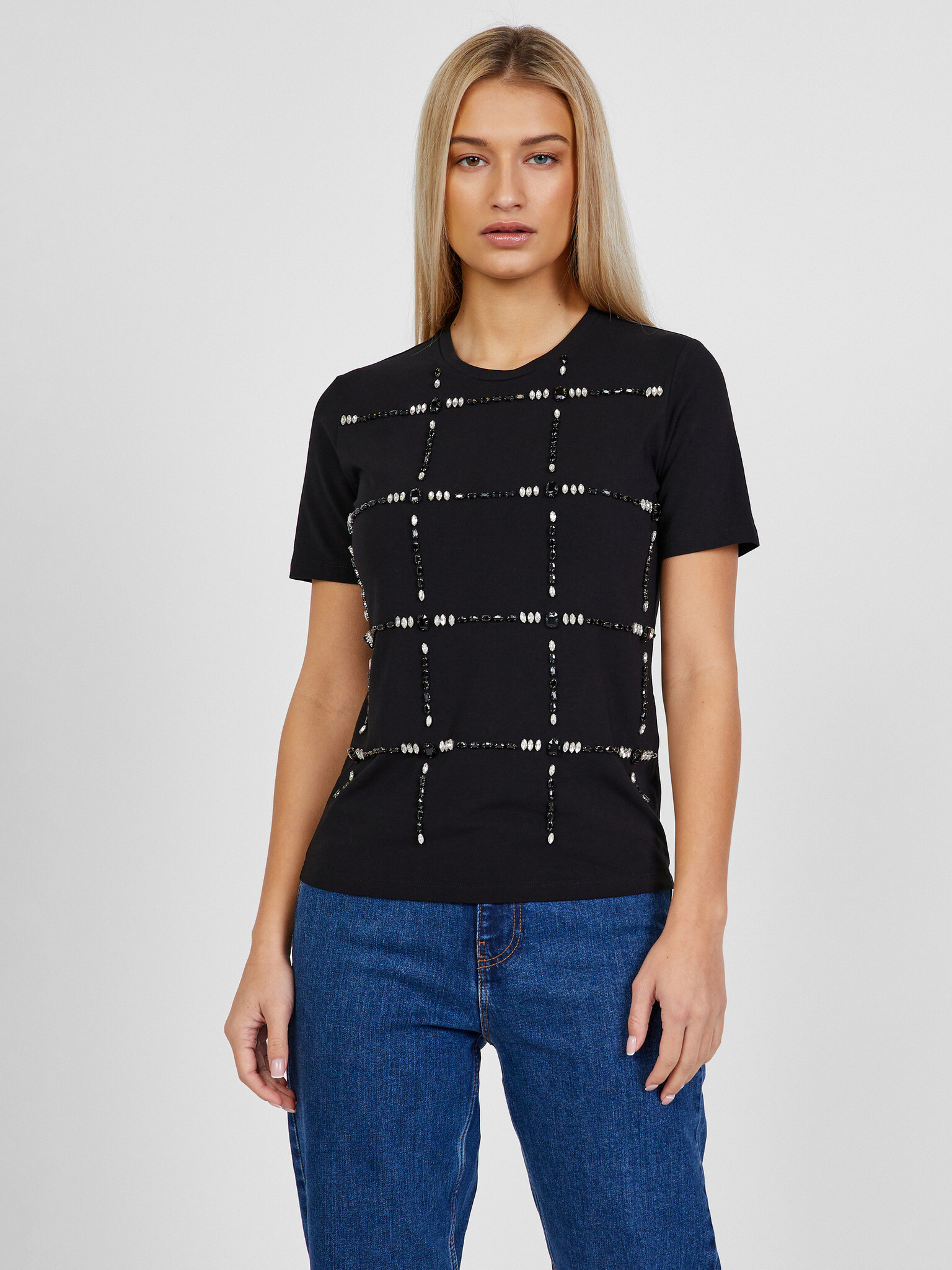 Liu Jo T-shirt Cheren - Pepit.bg