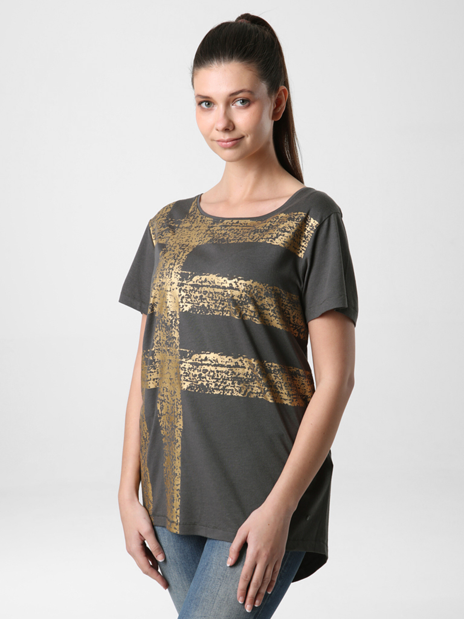 Loap Asaja T-shirt Siv - Pepit.bg