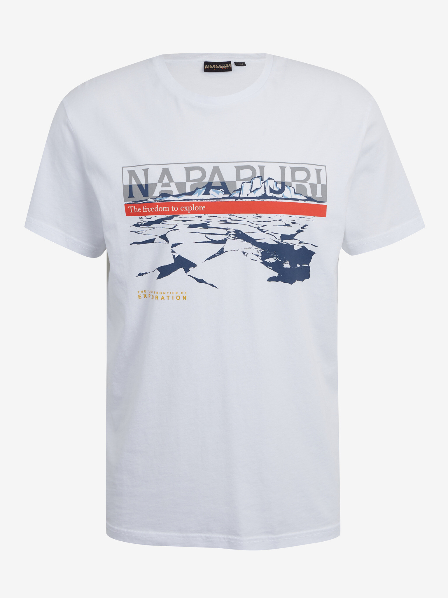 Napapijri Forsteri T-shirt Byal - Pepit.bg