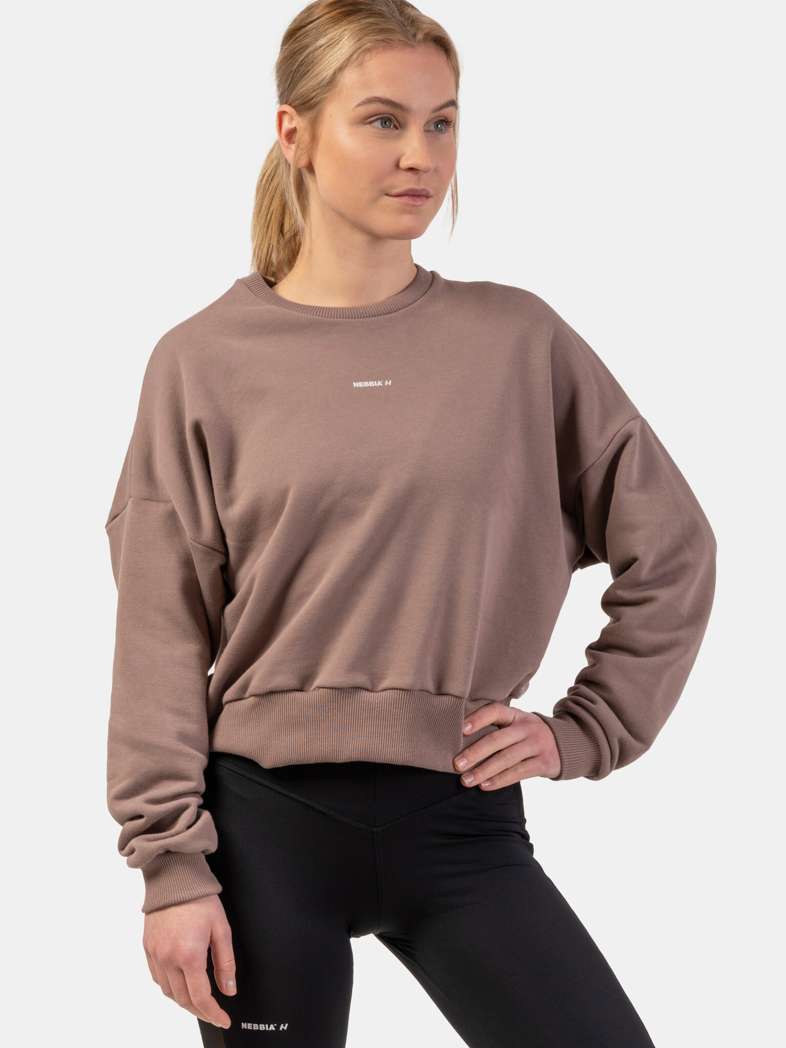 Nebbia Feeling Good Sweatshirt Kafyav - Pepit.bg