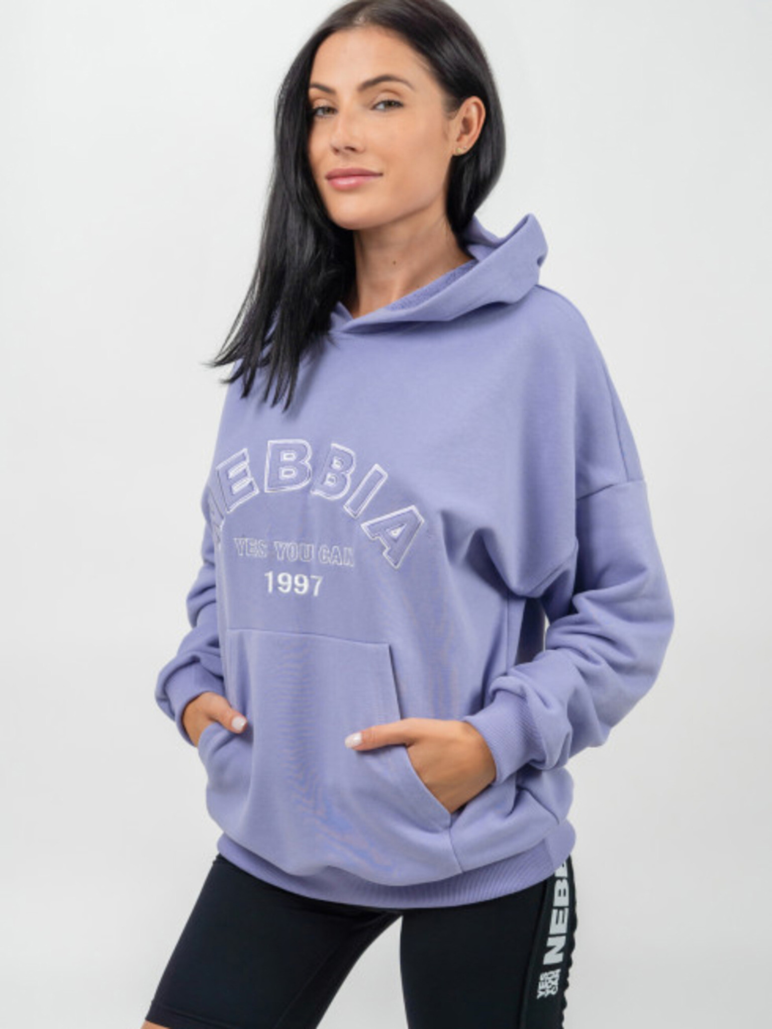 Nebbia Gym Rat Sweatshirt Lilav - Pepit.bg