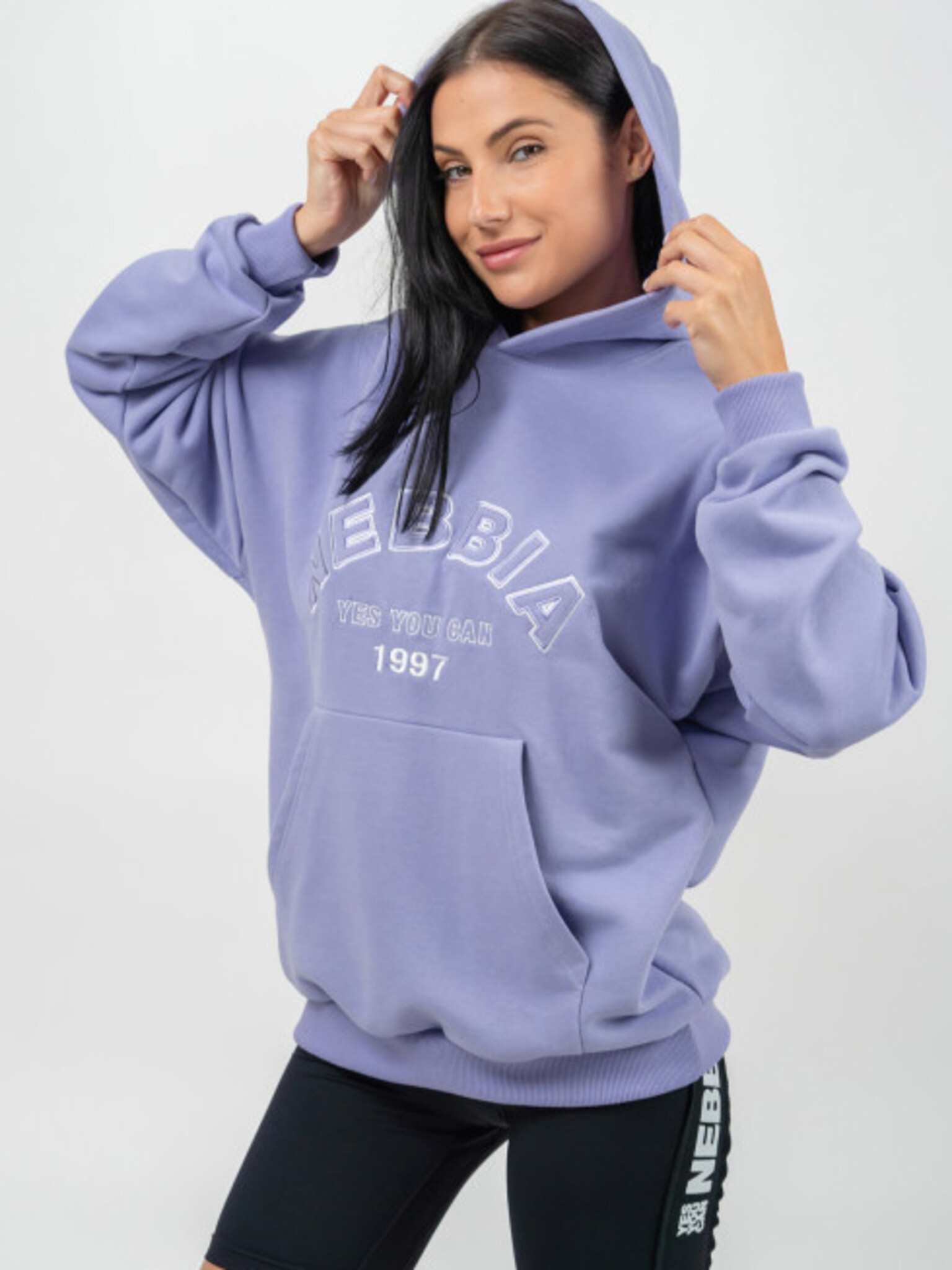 Nebbia Gym Rat Sweatshirt Lilav - Pepit.bg