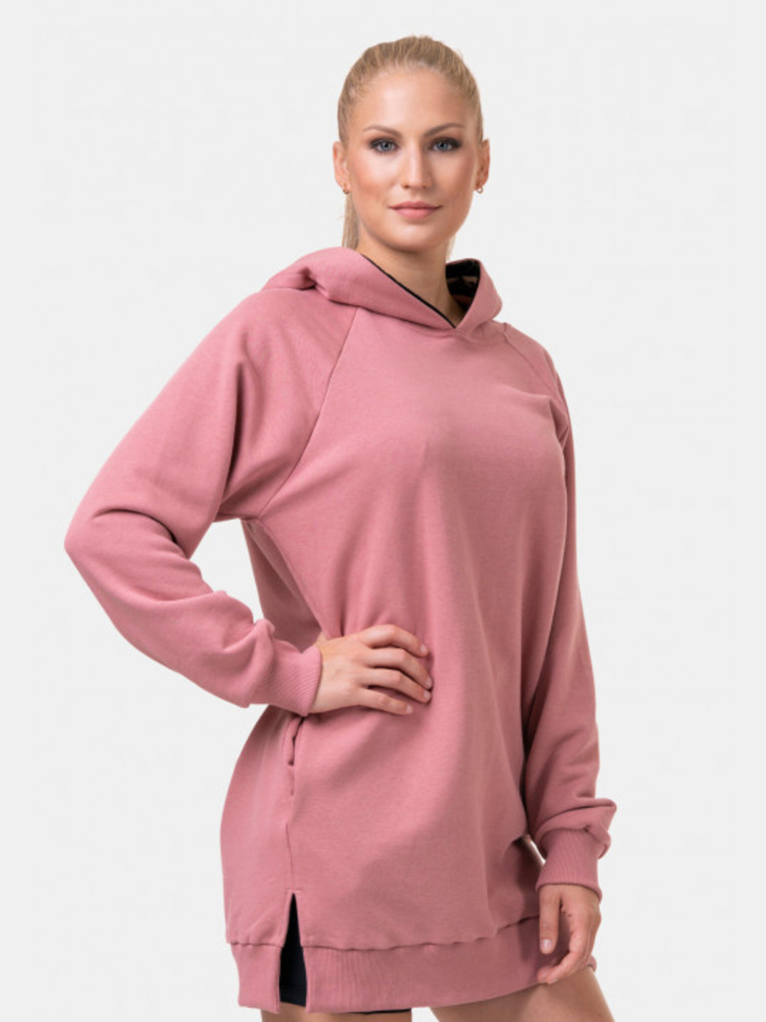 Nebbia Sweatshirt Rozov - Pepit.bg