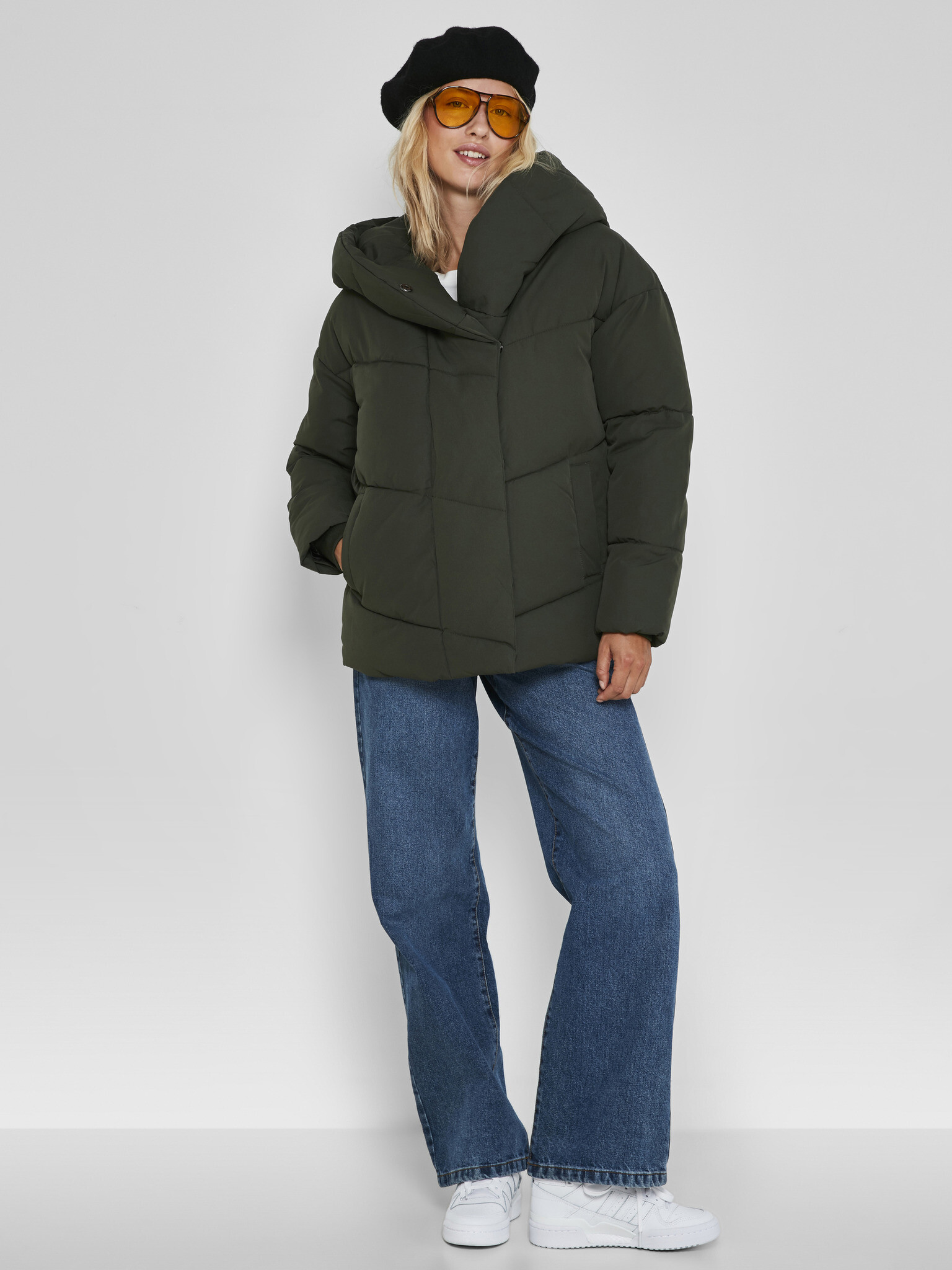 Noisy May Tally Winter jacket Zelen - Pepit.bg