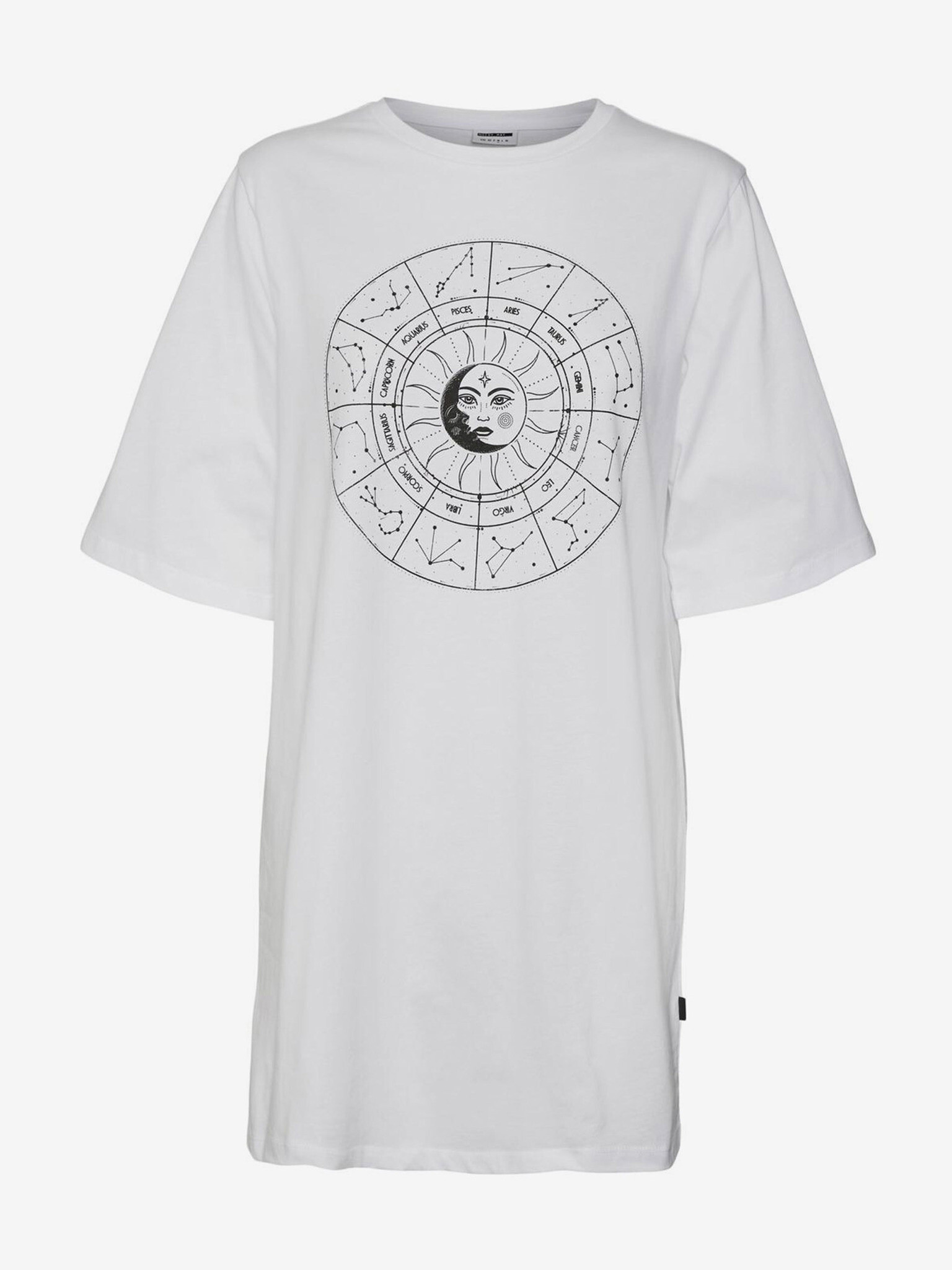 Noisy May Zodiac T-shirt Byal - Pepit.bg