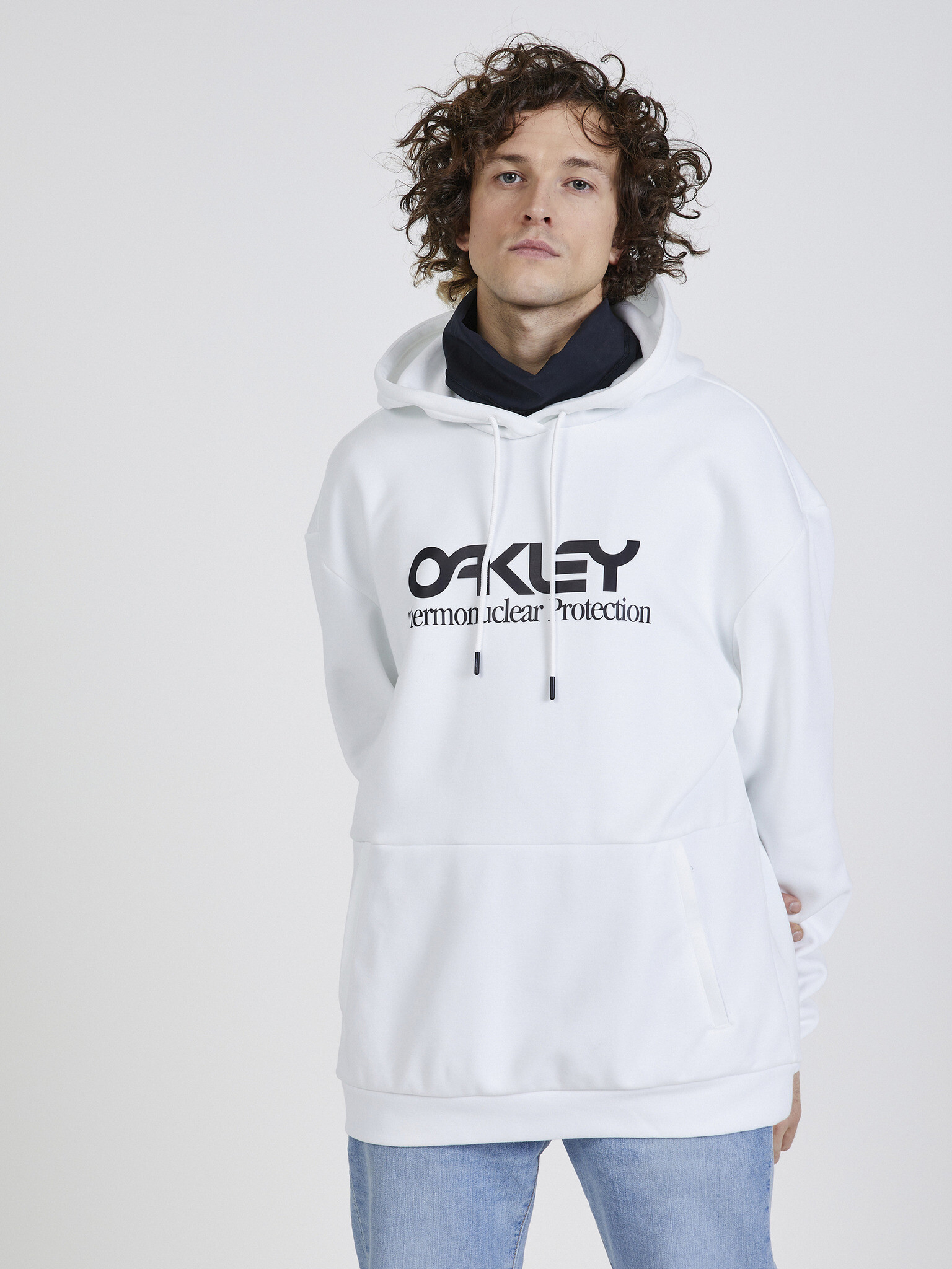 Oakley Rider Sweatshirt Byal - Pepit.bg