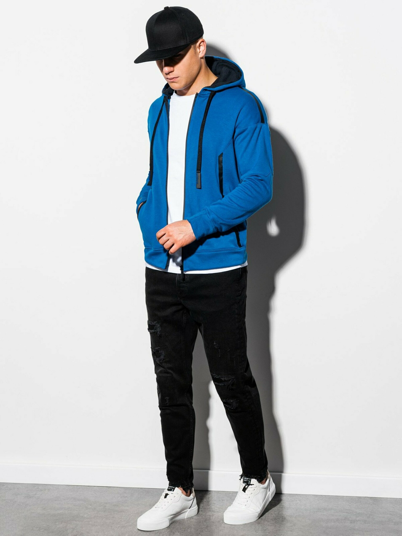 Ombre Clothing B1076 Sweatshirt Sin - Pepit.bg