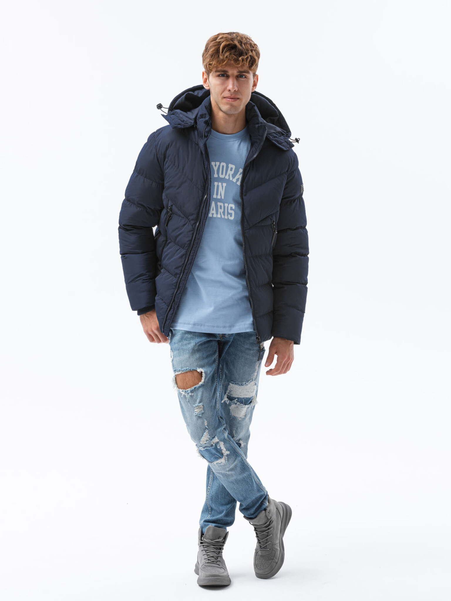 Ombre Clothing C519 Яке Sin - Pepit.bg