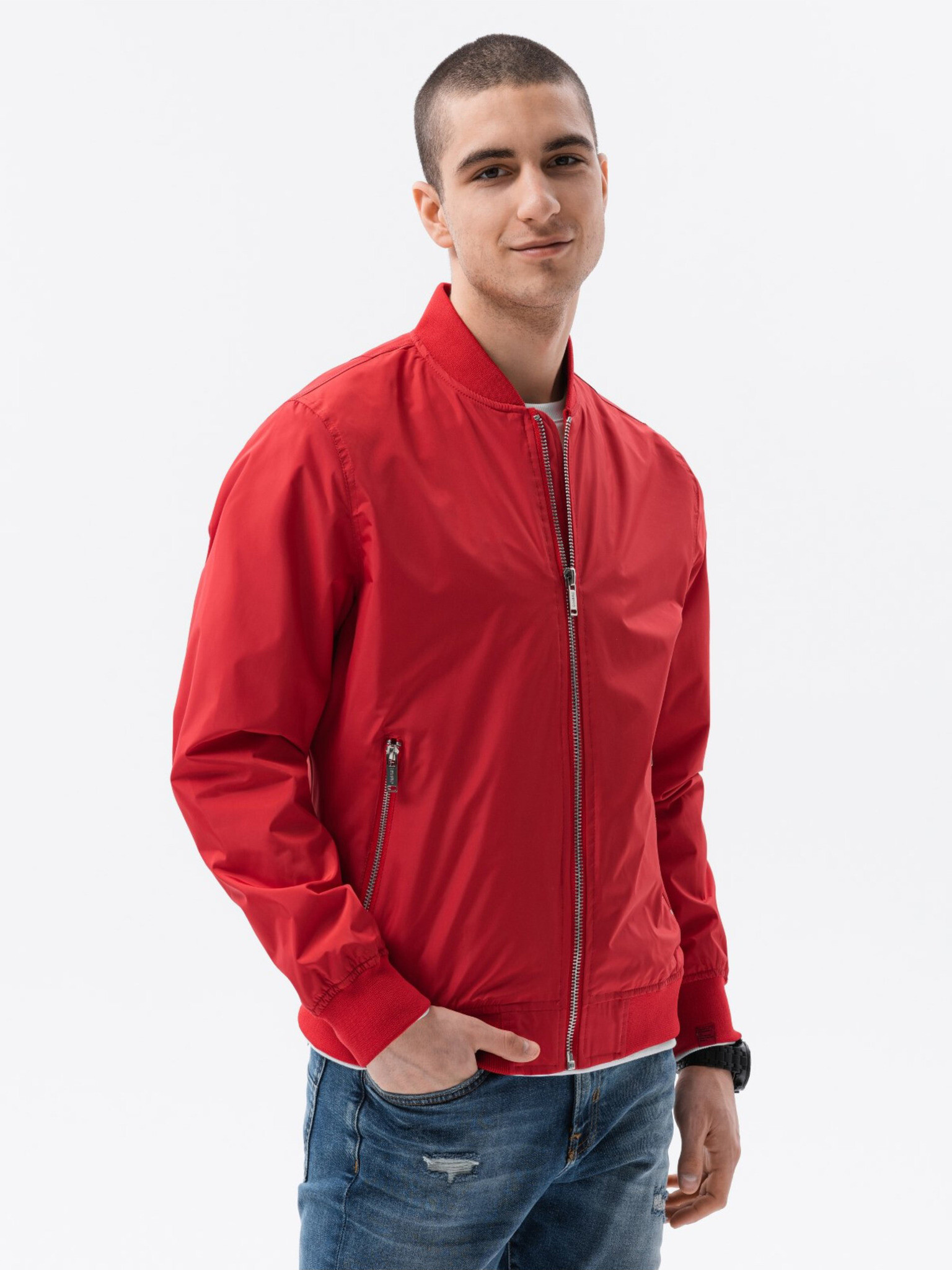 Ombre Clothing Яке Cherven - Pepit.bg