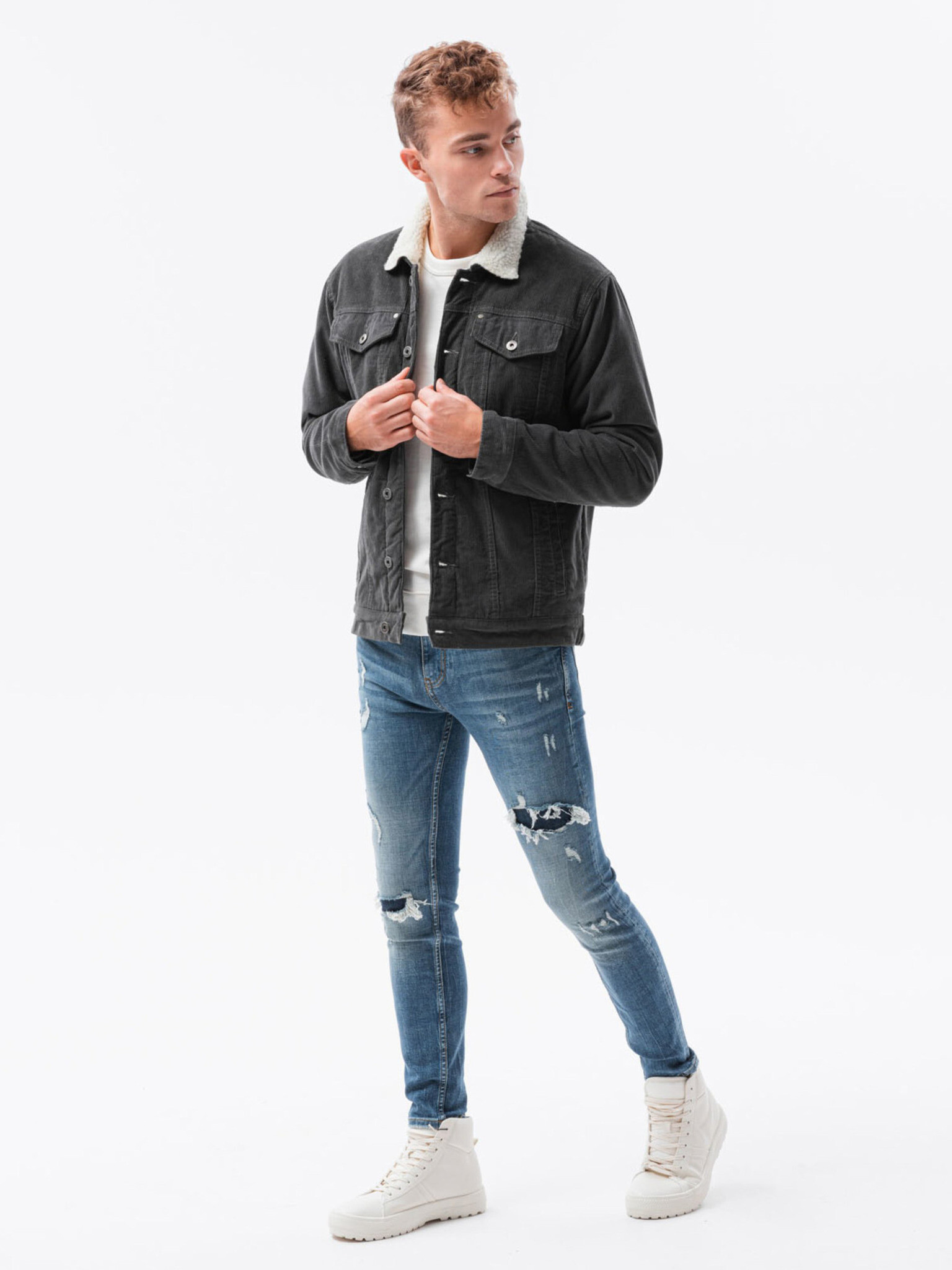 Ombre Clothing Яке Siv - Pepit.bg
