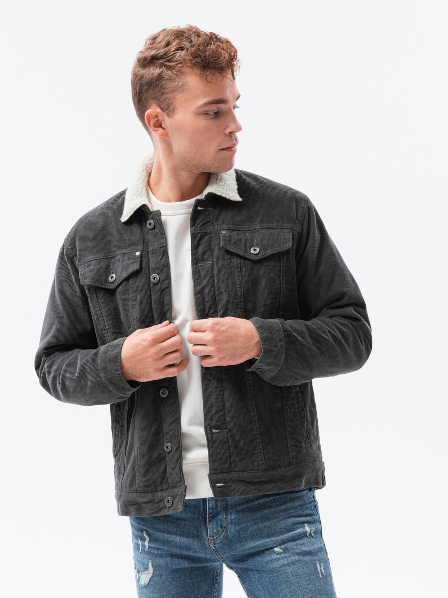 Ombre Clothing Яке Siv - Pepit.bg