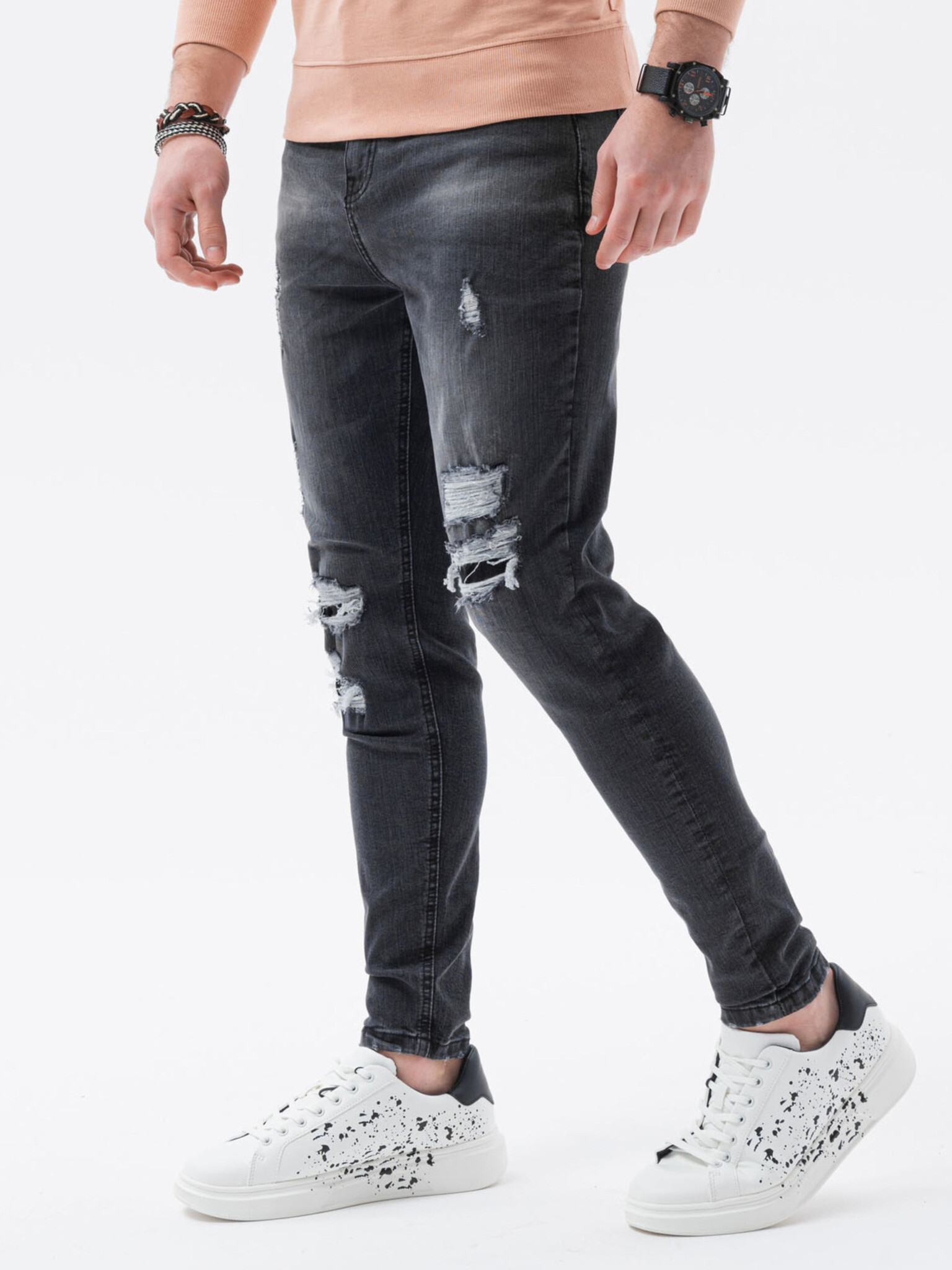 Ombre Clothing Jeans Cheren - Pepit.bg