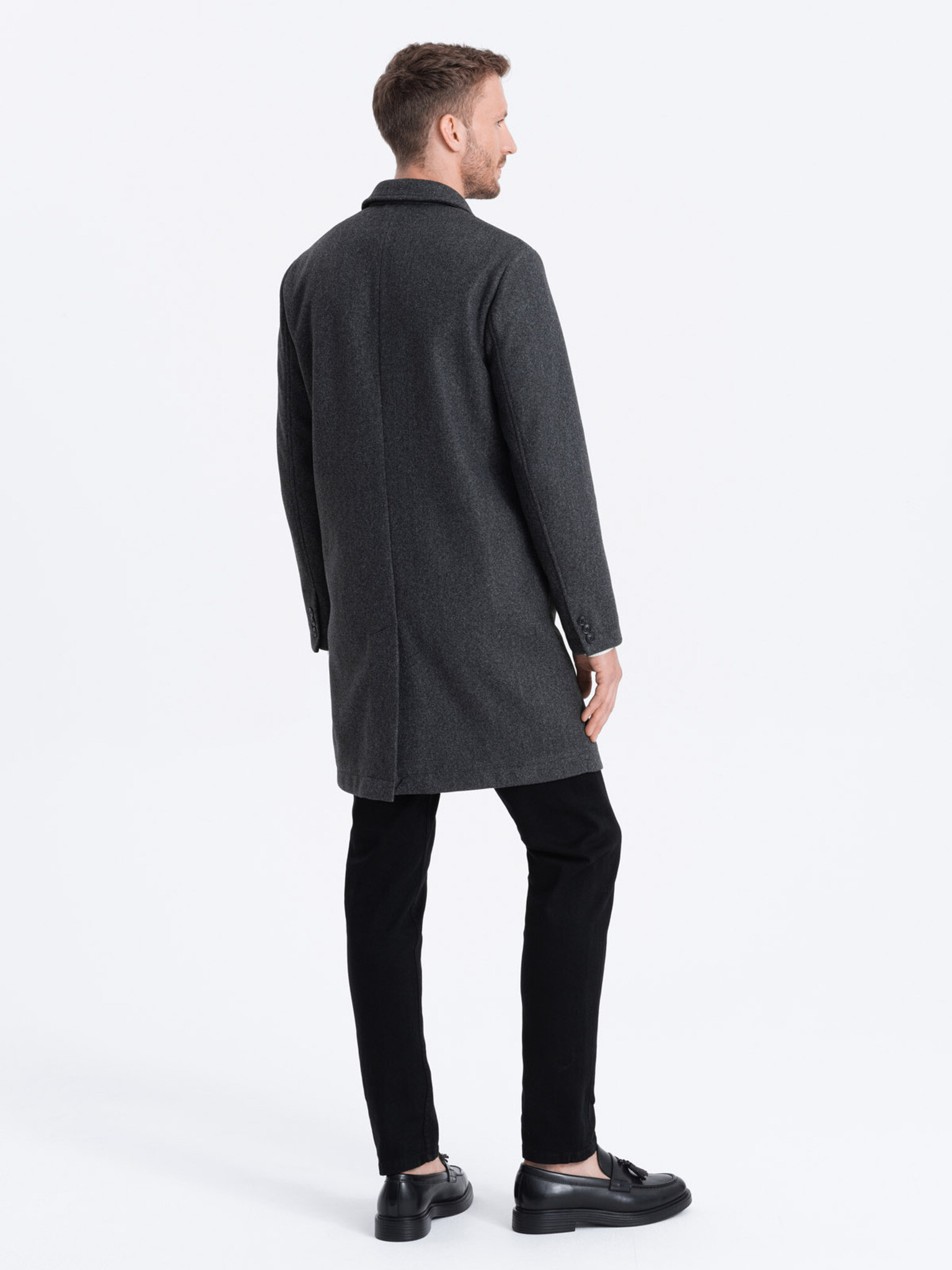 Ombre Clothing Палто Siv - Pepit.bg