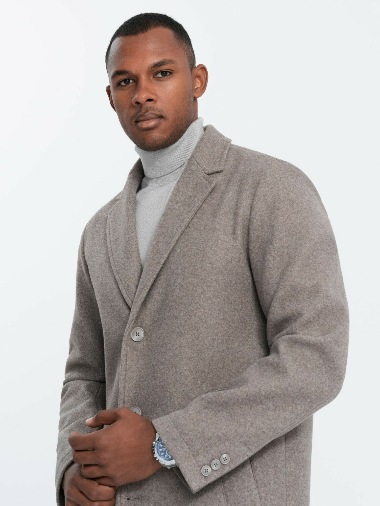 Ombre Clothing Палто Siv - Pepit.bg
