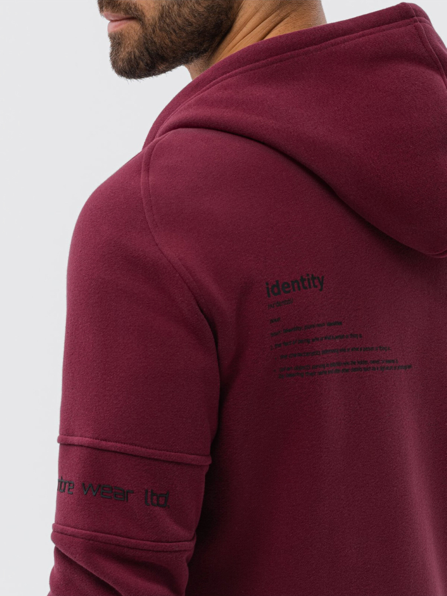 Ombre Clothing Sweatshirt Cherven - Pepit.bg