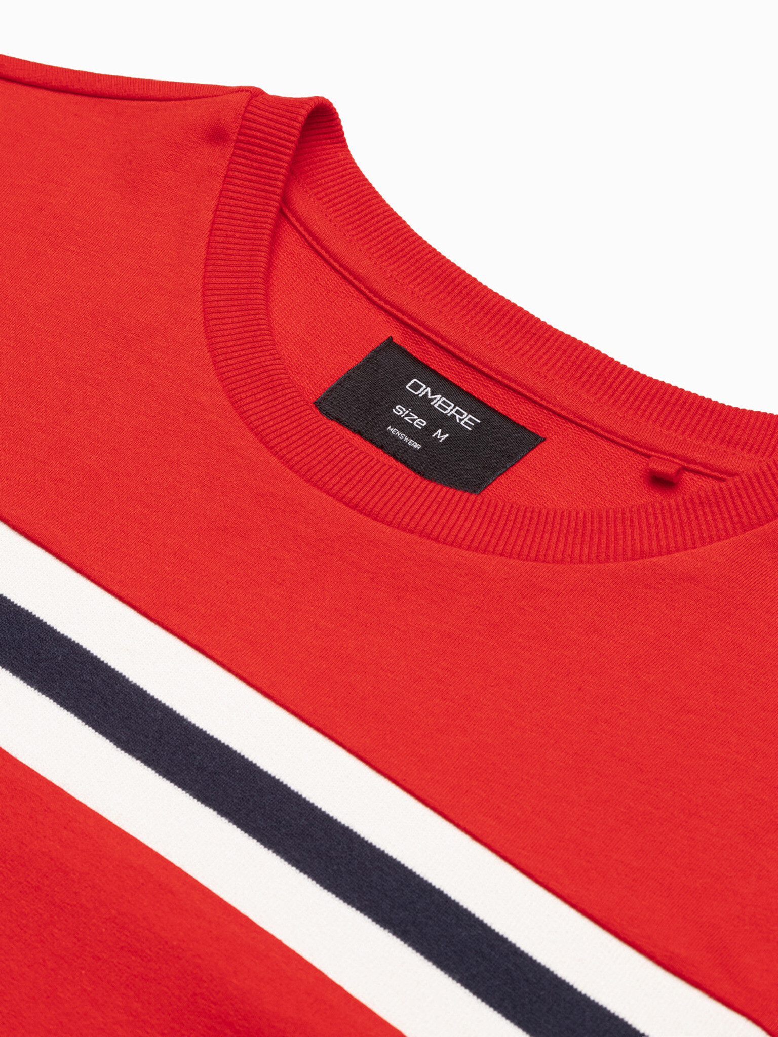 Ombre Clothing Sweatshirt Cherven - Pepit.bg