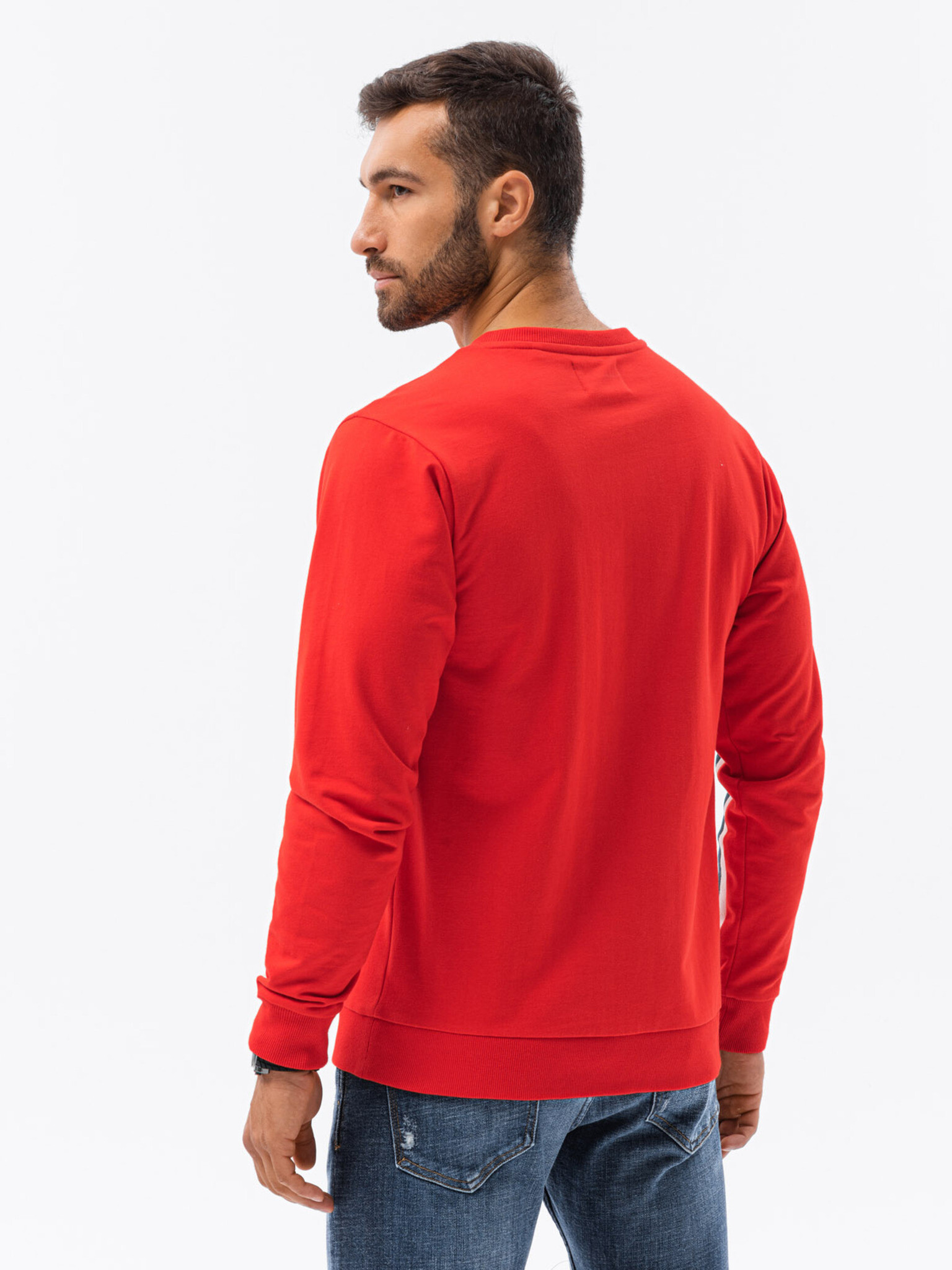 Ombre Clothing Sweatshirt Cherven - Pepit.bg