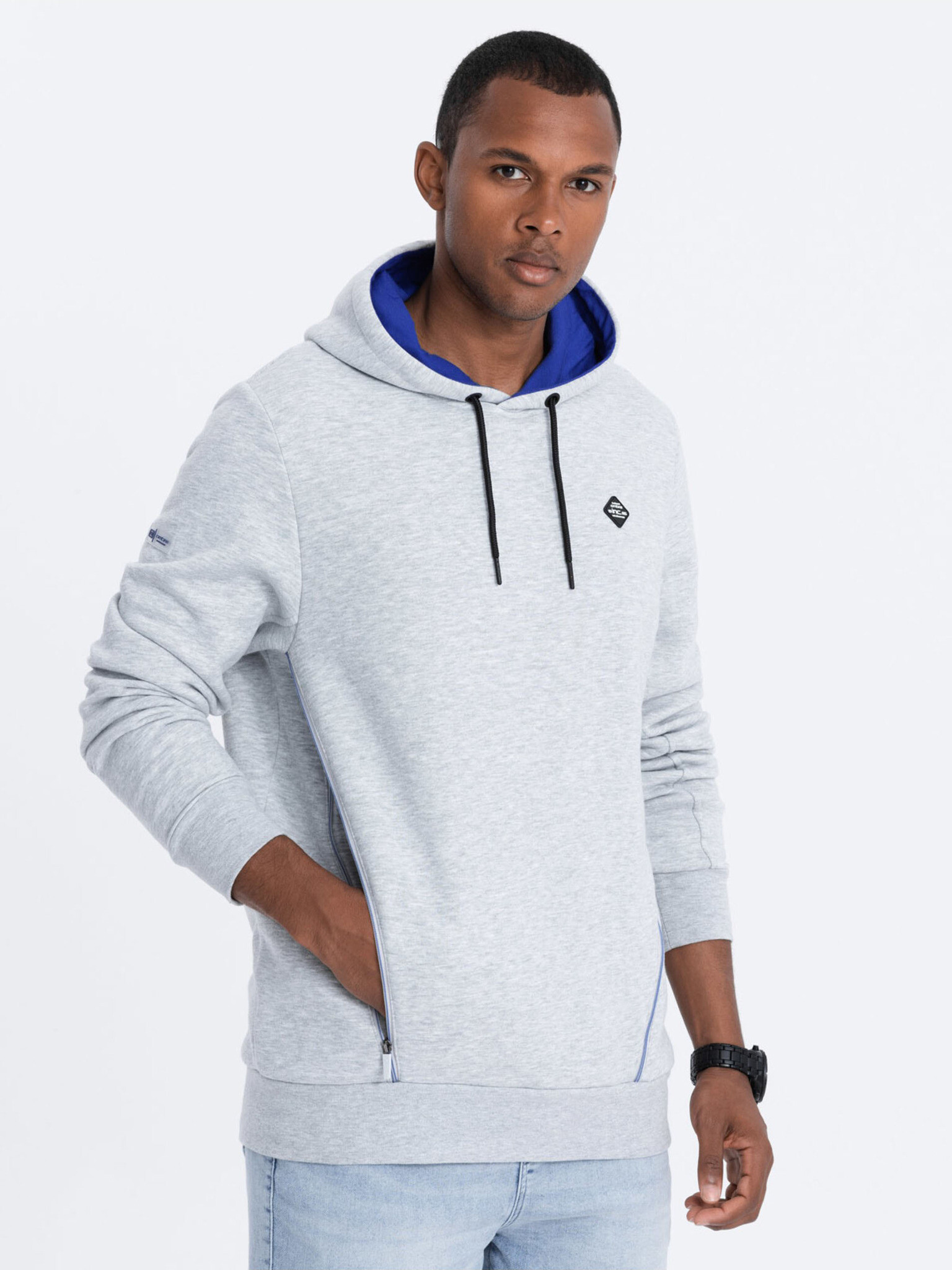 Ombre Clothing Sweatshirt Siv - Pepit.bg