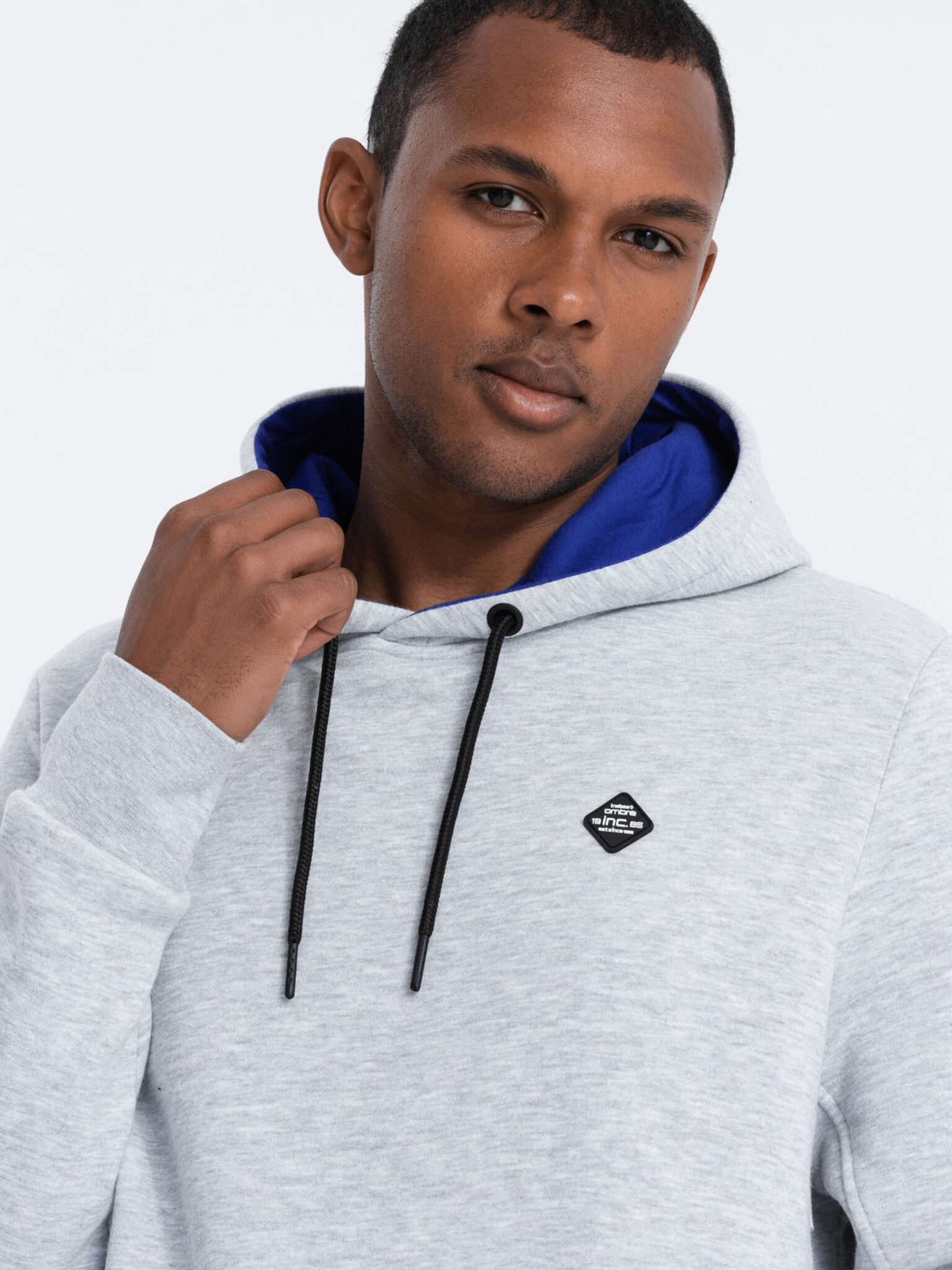 Ombre Clothing Sweatshirt Siv - Pepit.bg