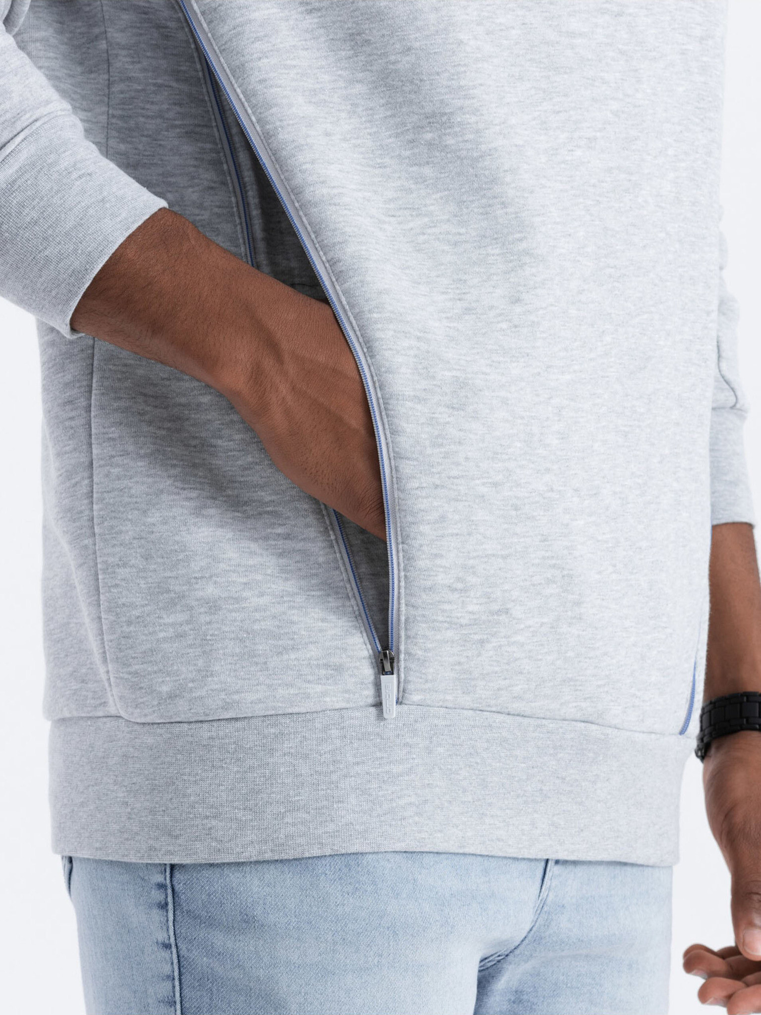 Ombre Clothing Sweatshirt Siv - Pepit.bg