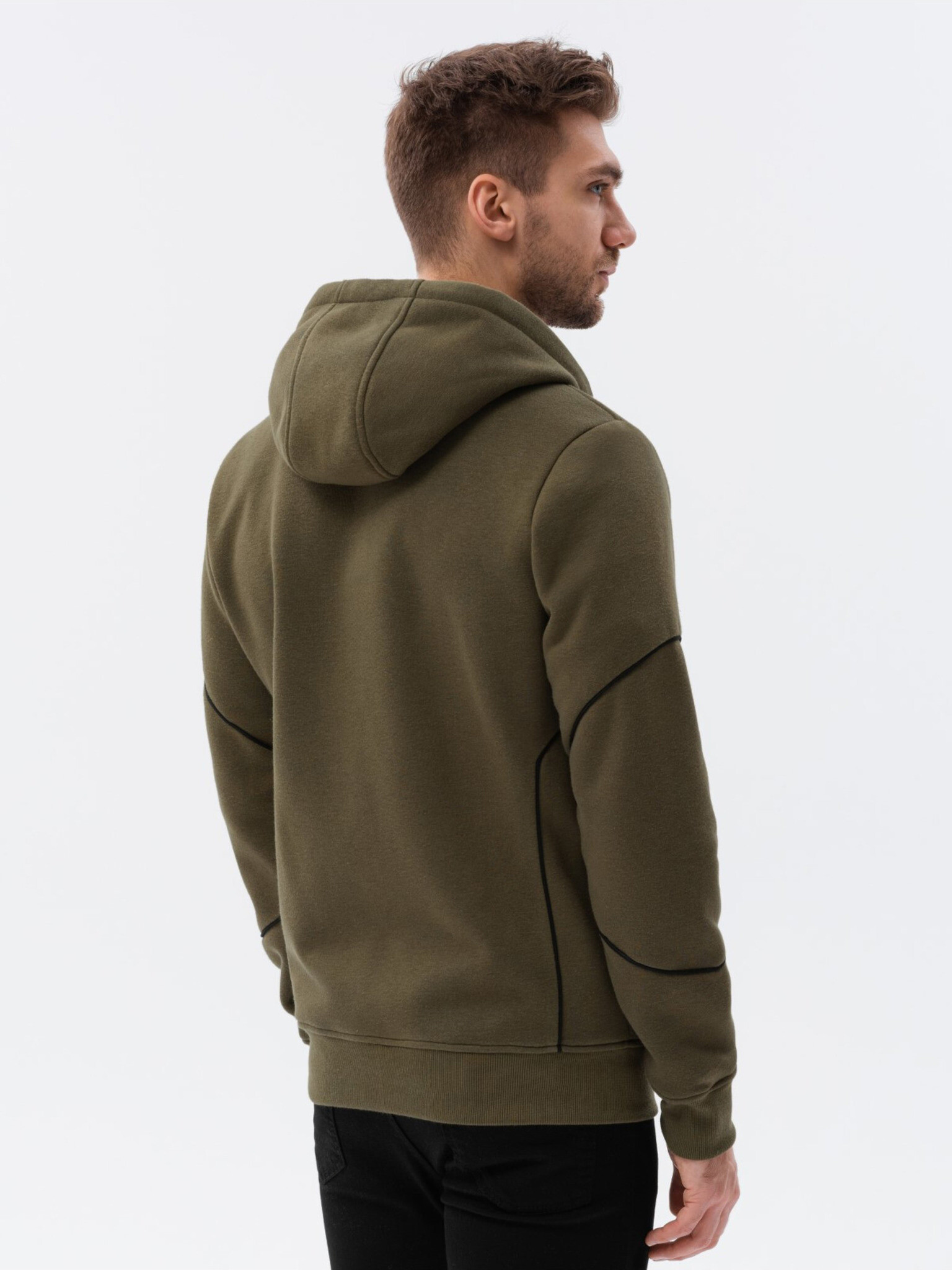 Ombre Clothing Sweatshirt Zelen - Pepit.bg