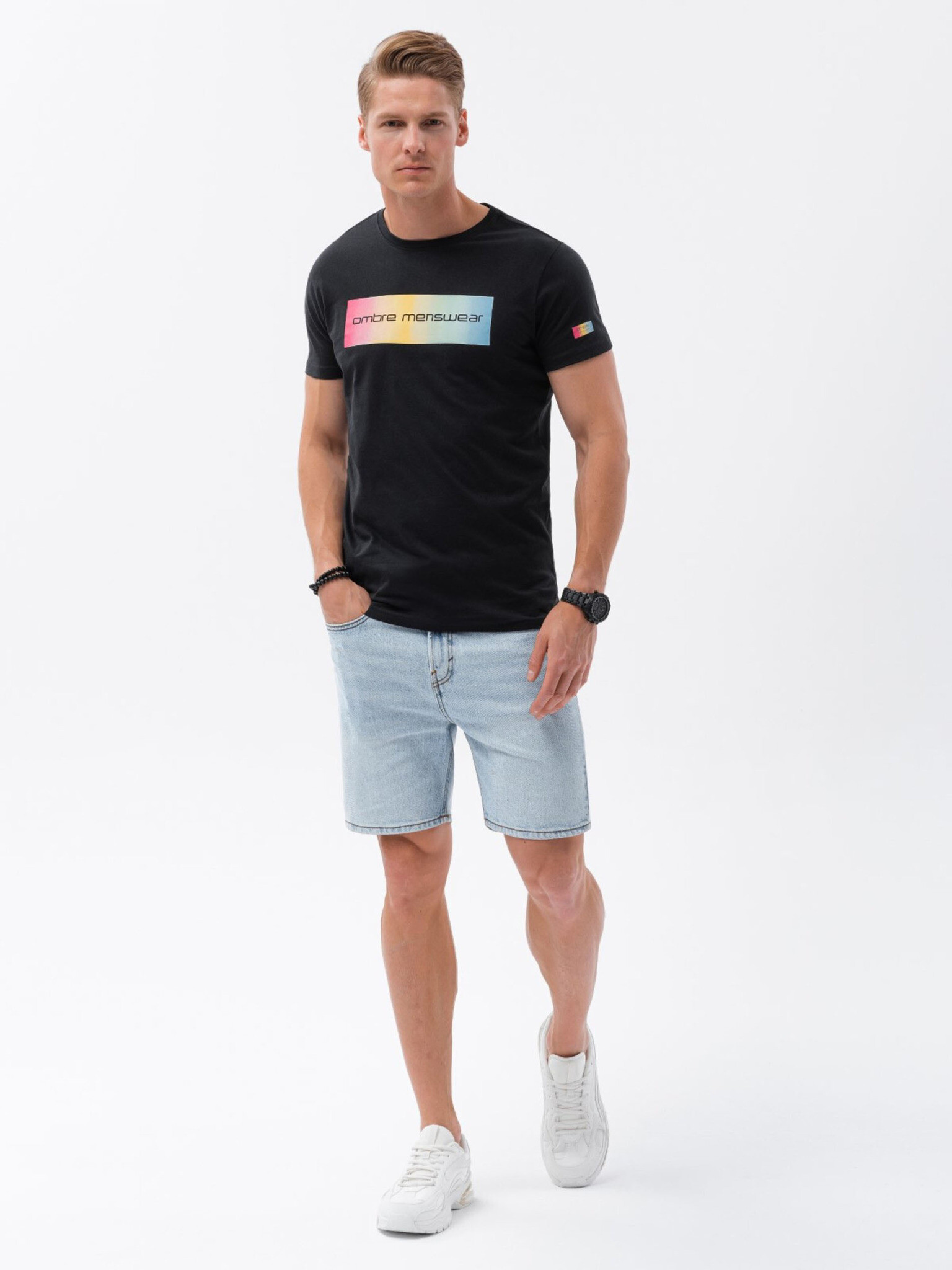 Ombre Clothing T-shirt Cheren - Pepit.bg