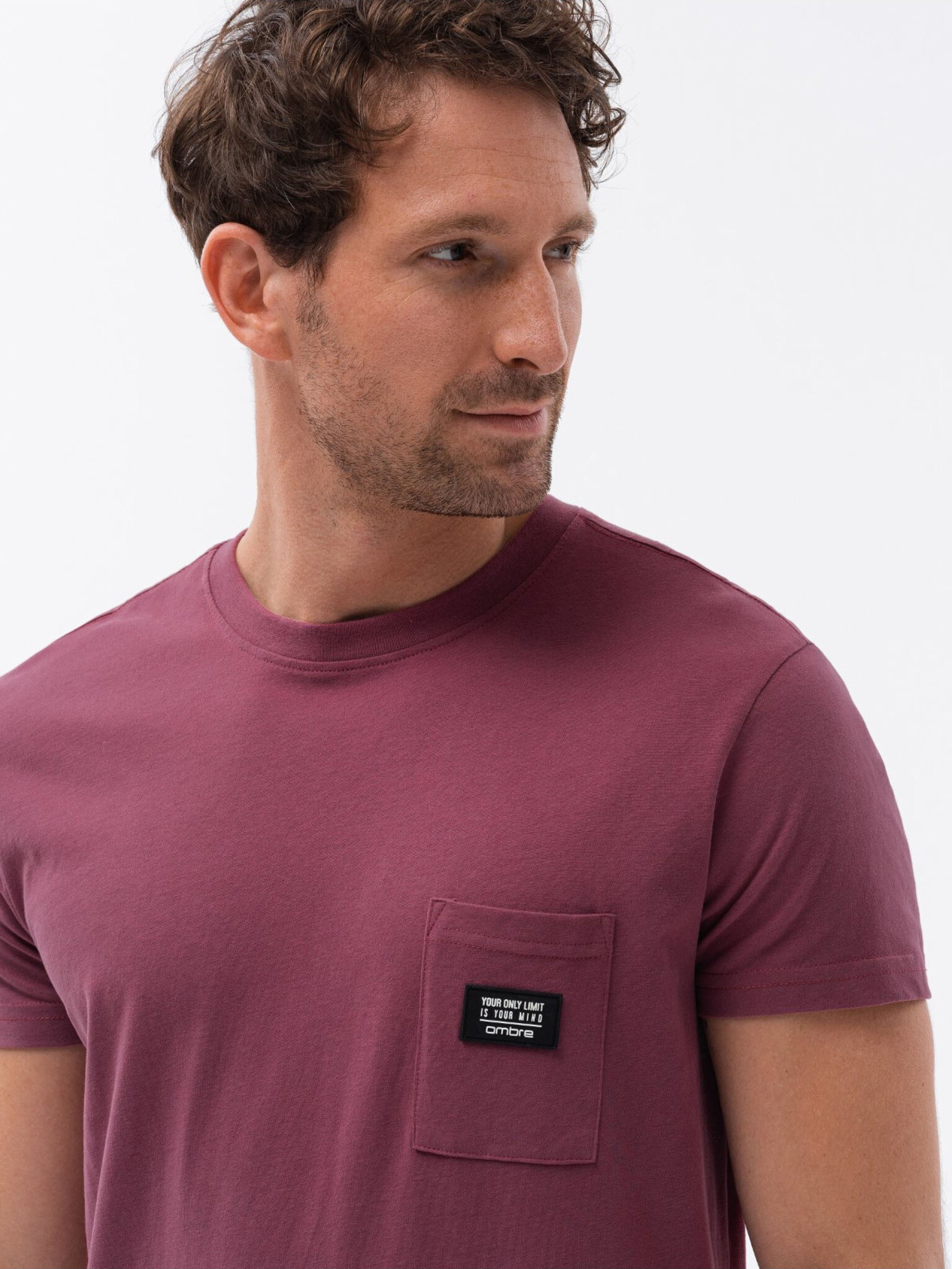 Ombre Clothing T-shirt Cherven - Pepit.bg
