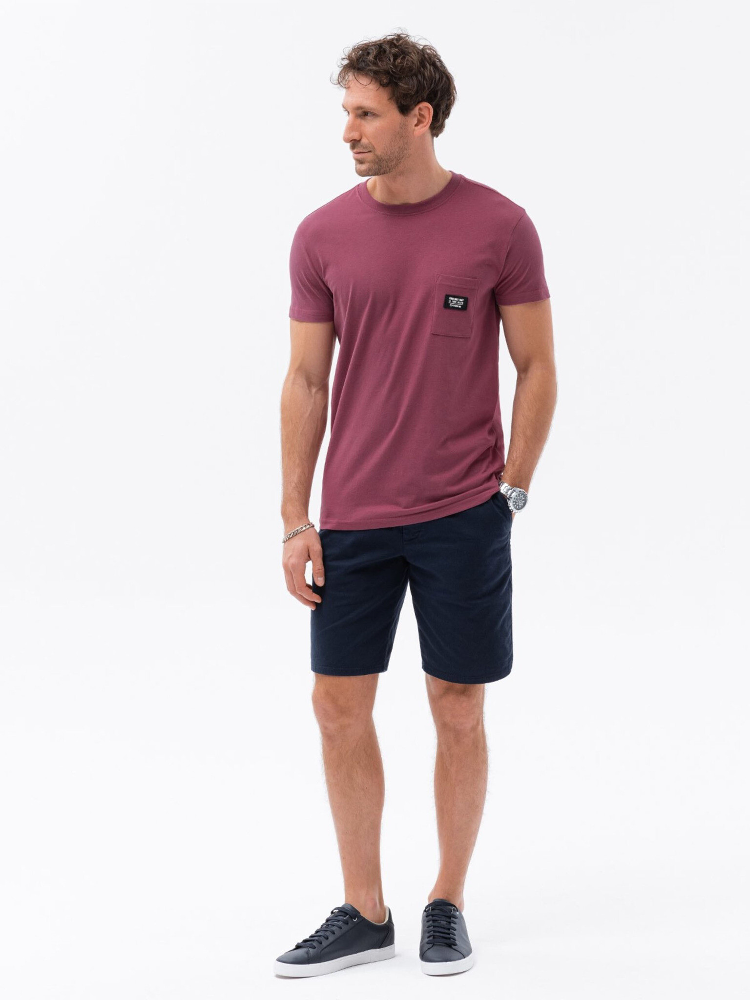 Ombre Clothing T-shirt Cherven - Pepit.bg