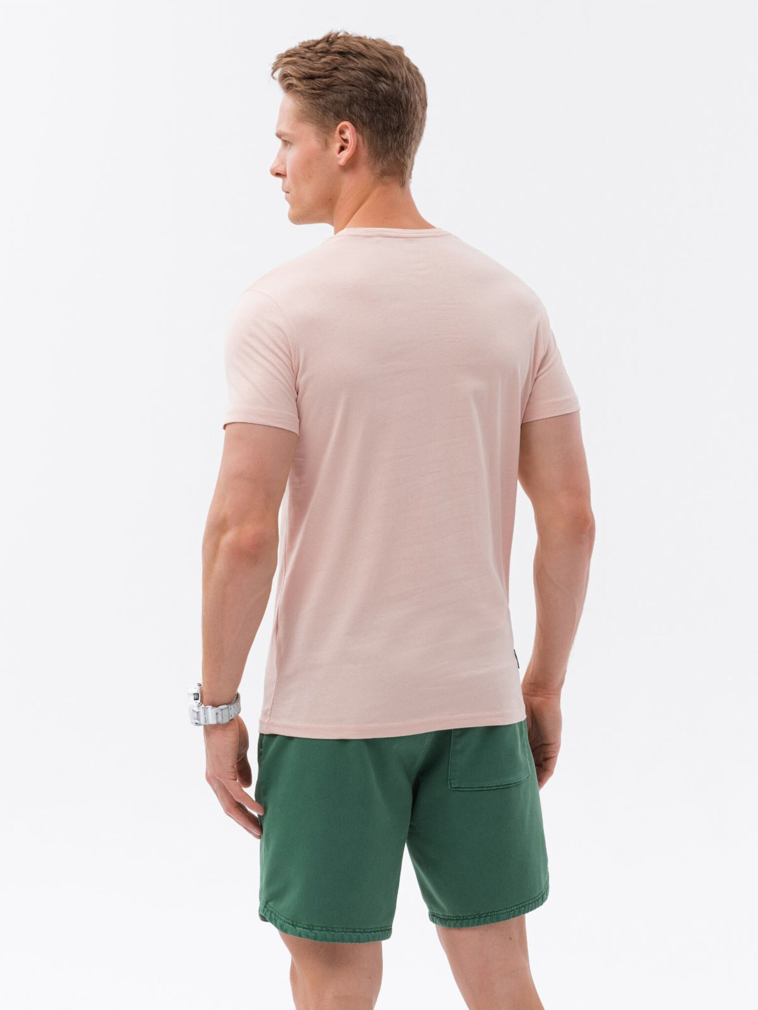 Ombre Clothing T-shirt Rozov - Pepit.bg