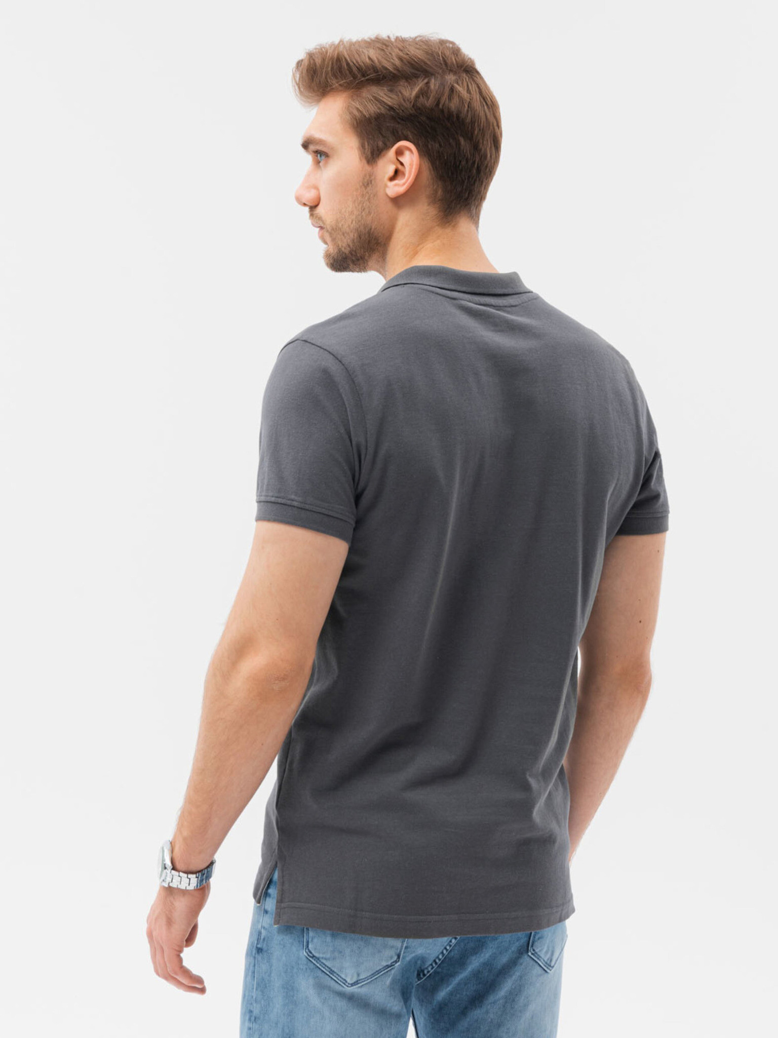 Ombre Clothing T-shirt Siv - Pepit.bg