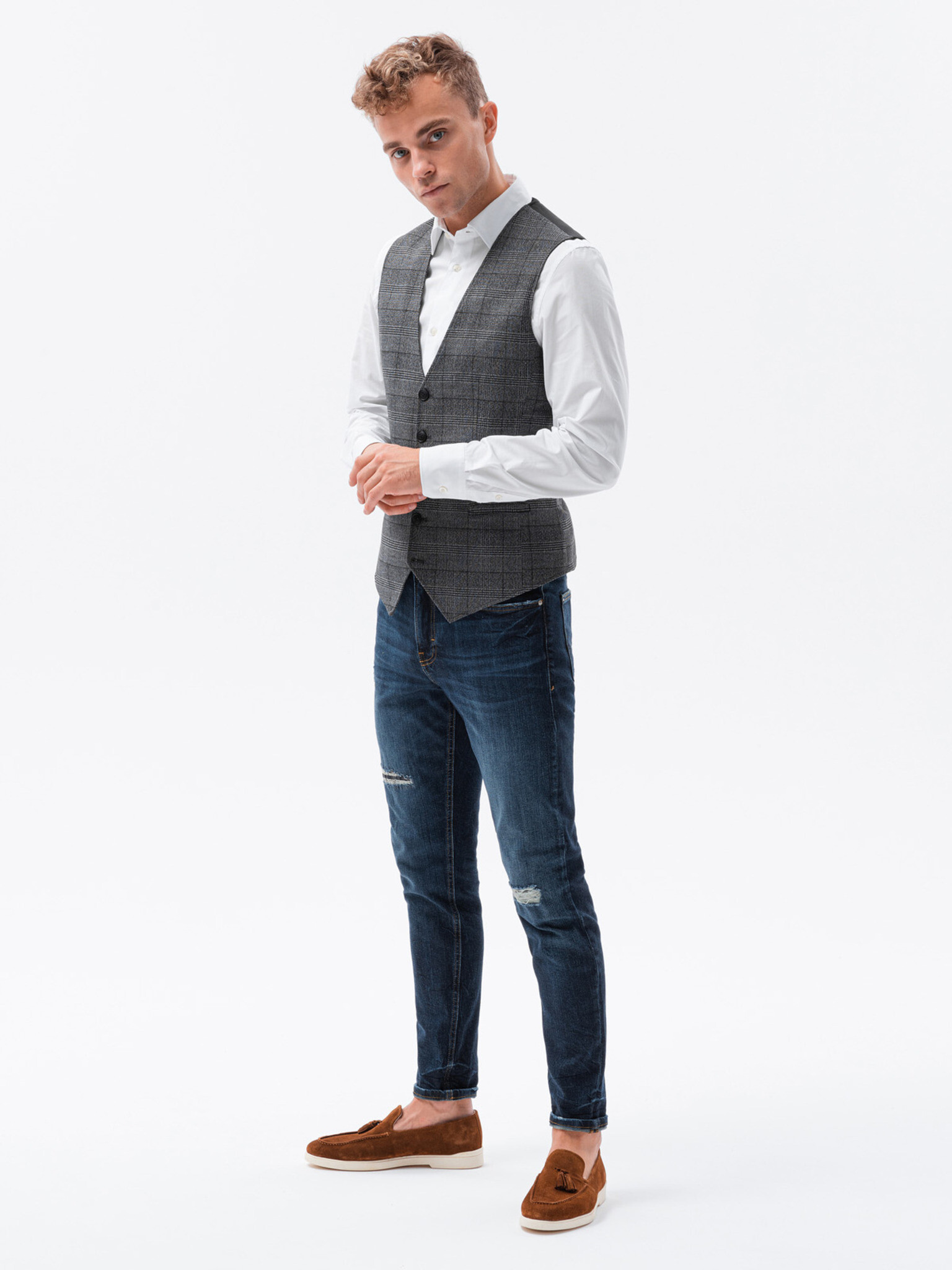 Ombre Clothing Жилетка Siv - Pepit.bg