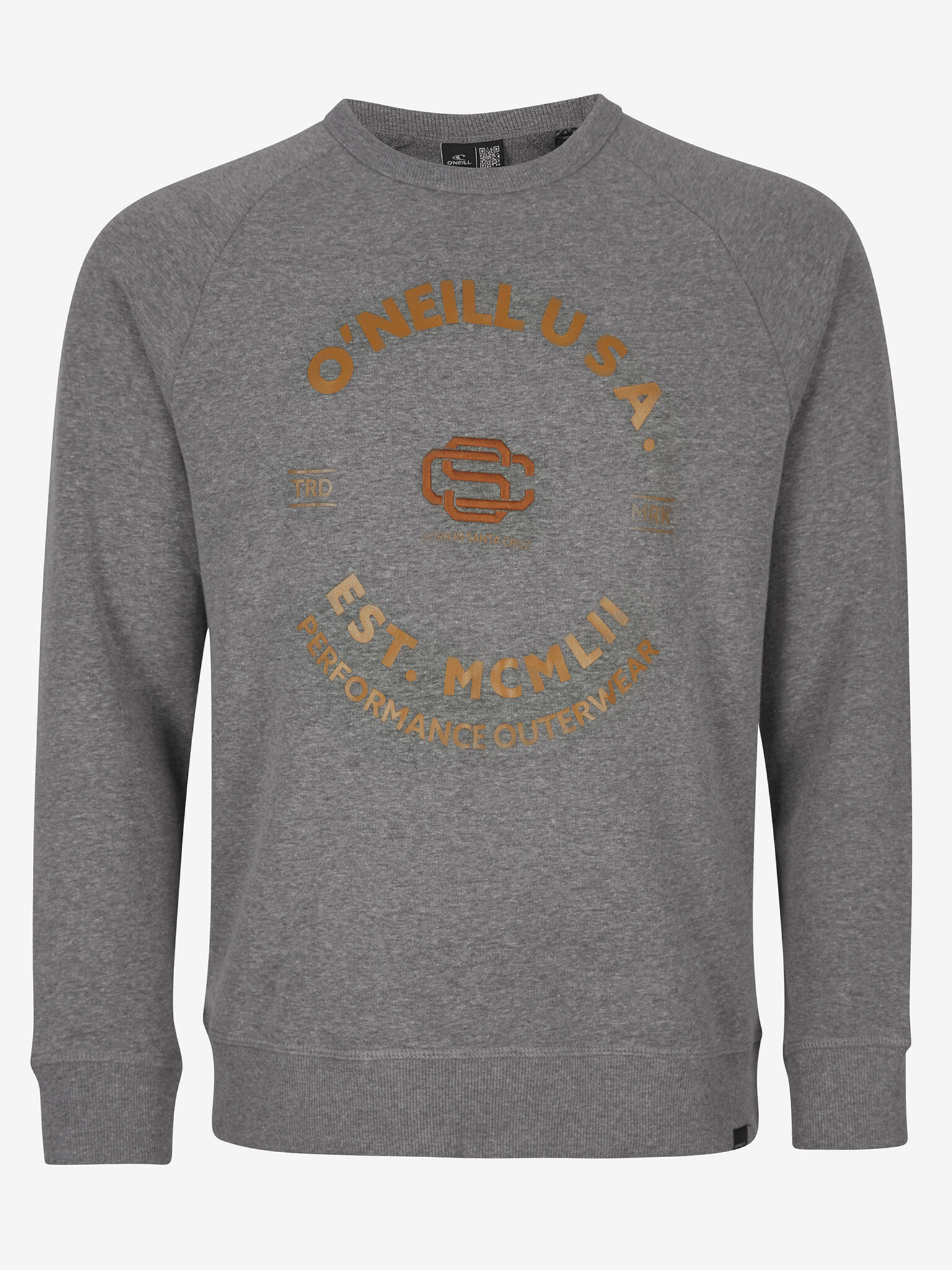 O'Neill Americana Crew Sweatshirt Siv - Pepit.bg