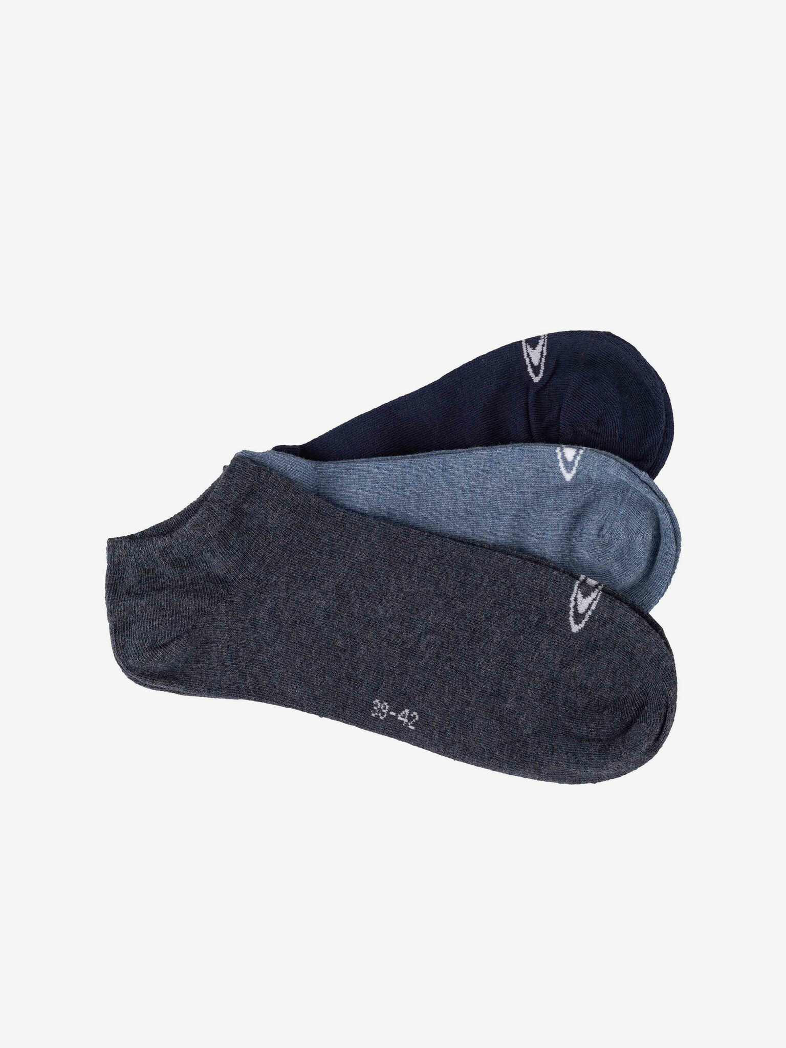 O'Neill Sneaker Чорапи 3 чифта Siv - Pepit.bg