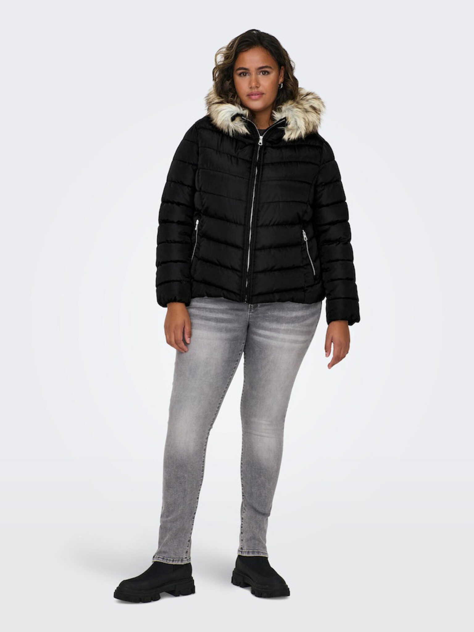 ONLY CARMAKOMA New Ellan Winter jacket Cheren - Pepit.bg