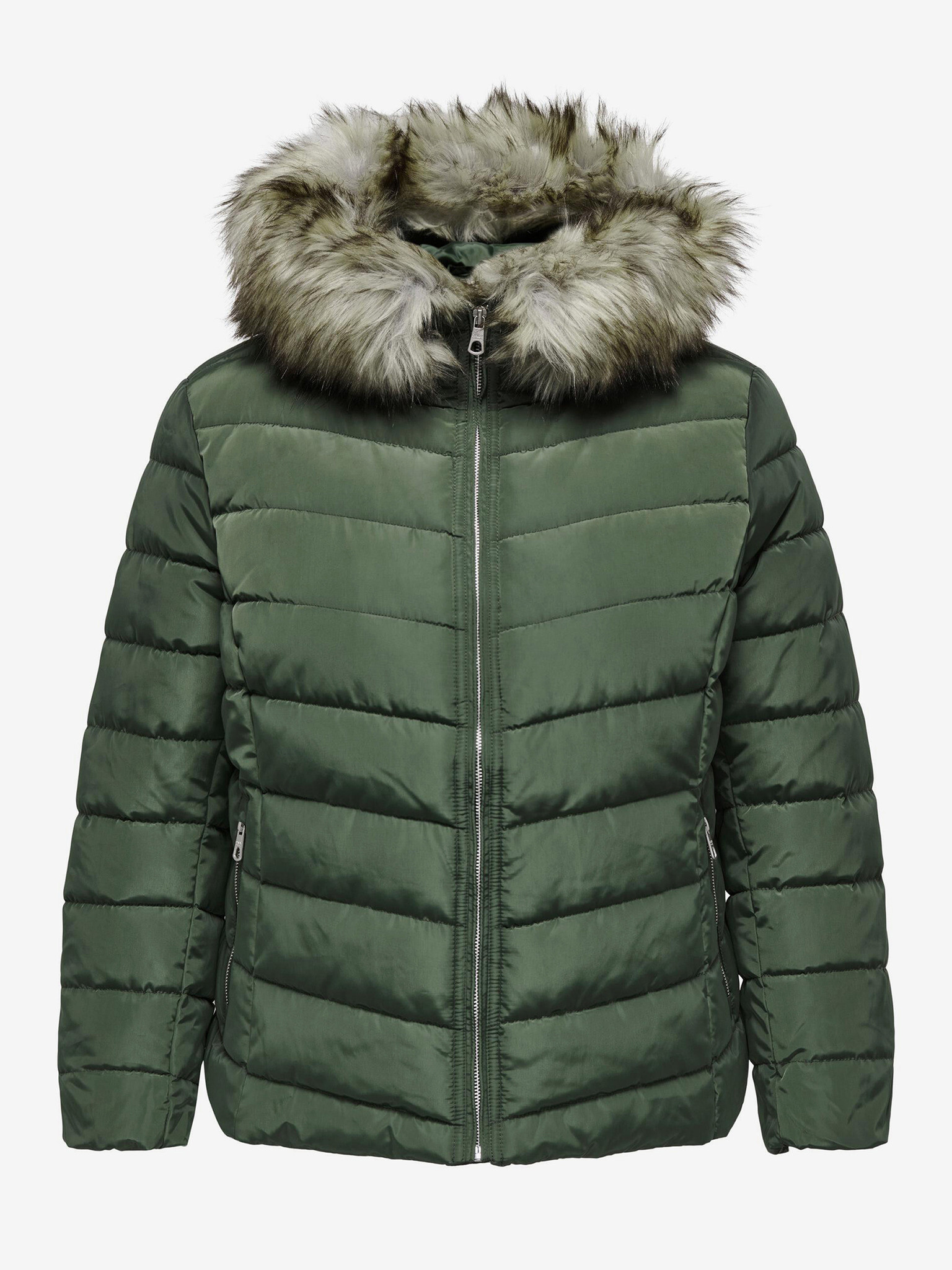 ONLY CARMAKOMA New Ellan Winter jacket Zelen - Pepit.bg