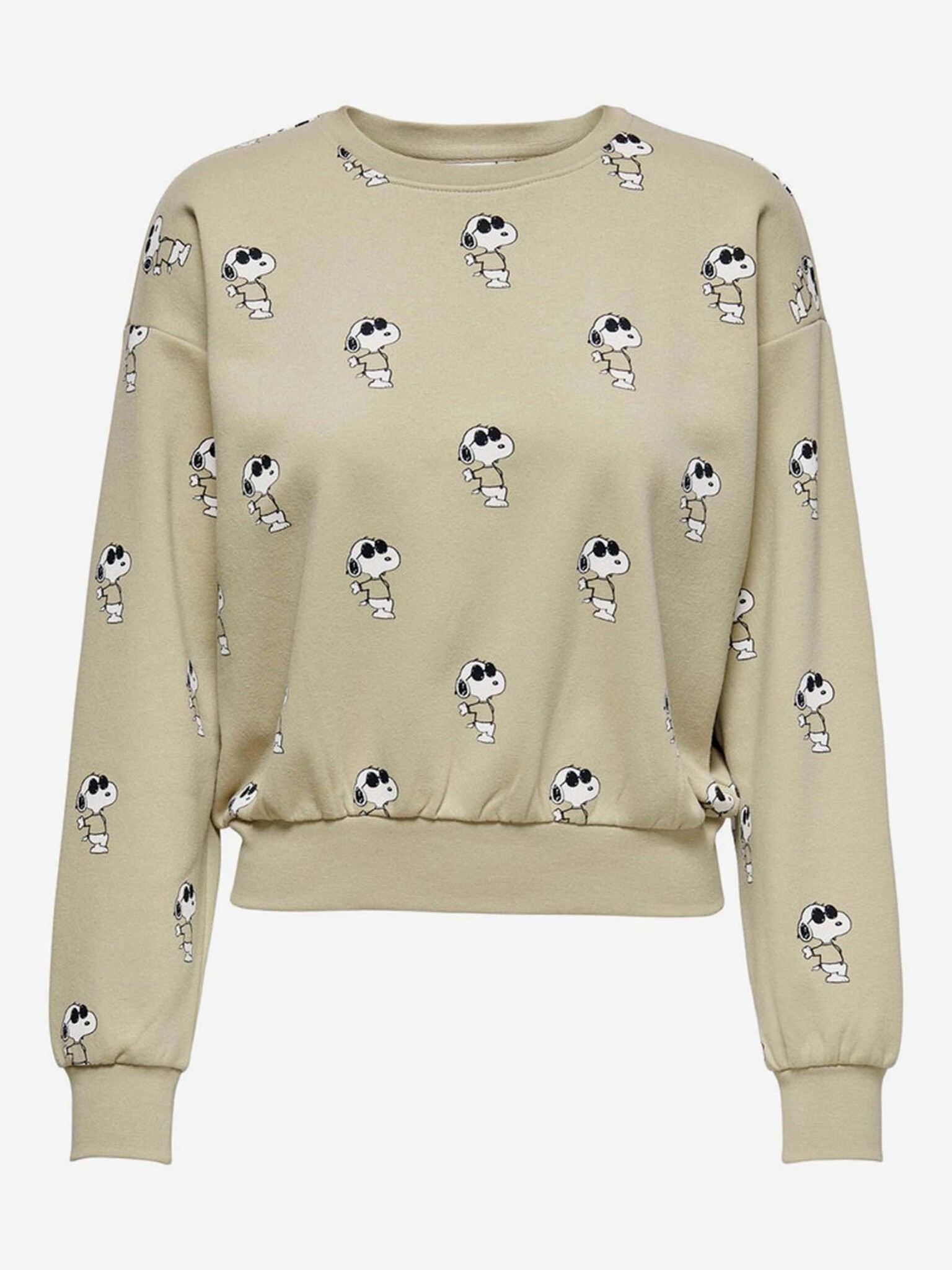 ONLY Peanuts Sweatshirt Bezhov - Pepit.bg