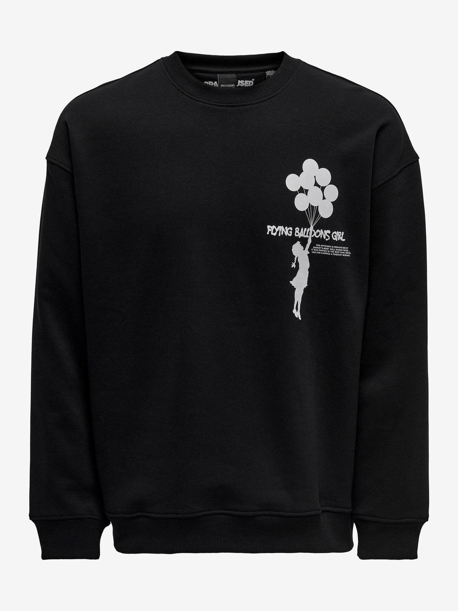 ONLY & SONS Banksy Sweatshirt Cheren - Pepit.bg