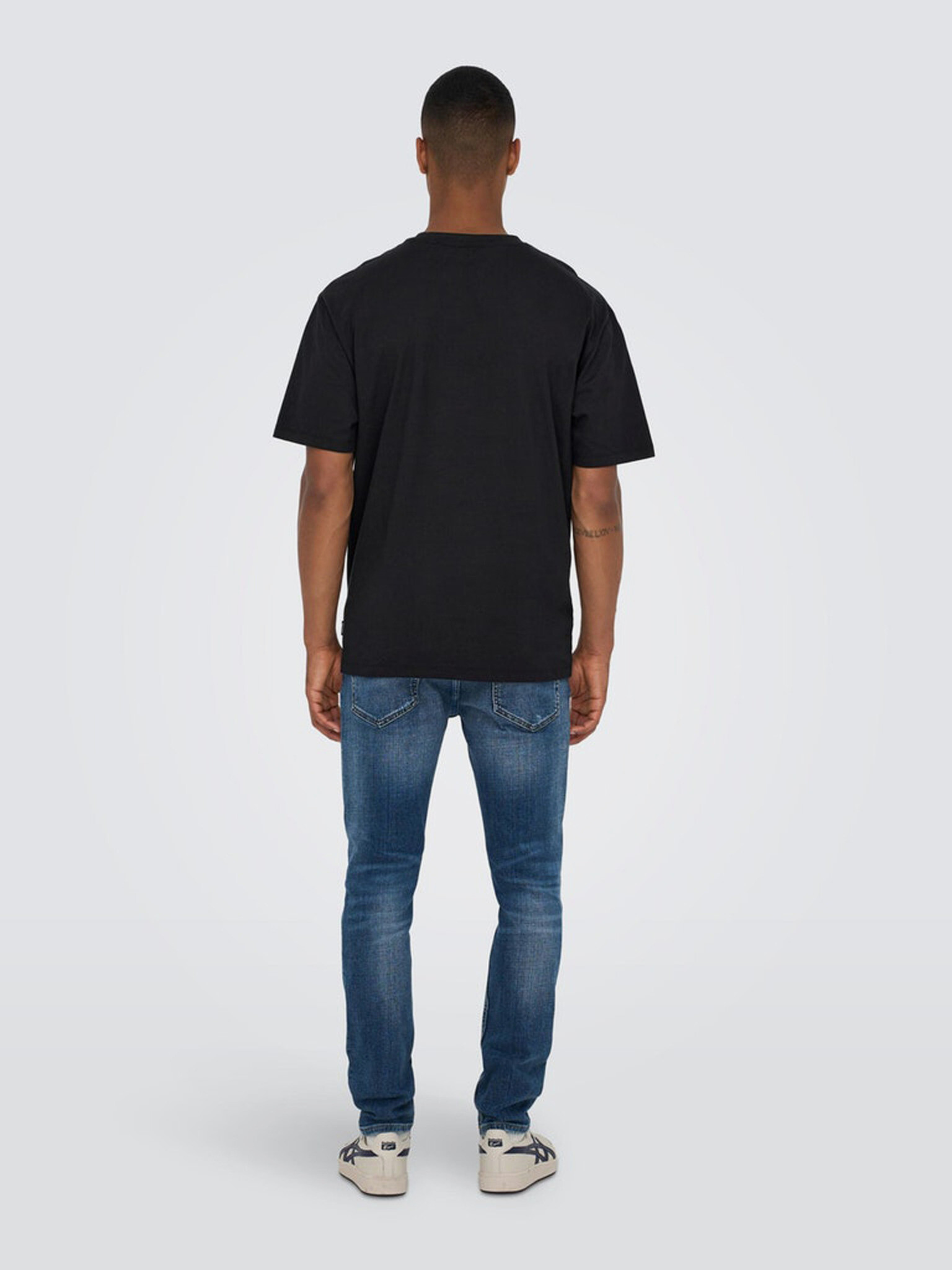 ONLY & SONS Fred T-shirt Cheren - Pepit.bg