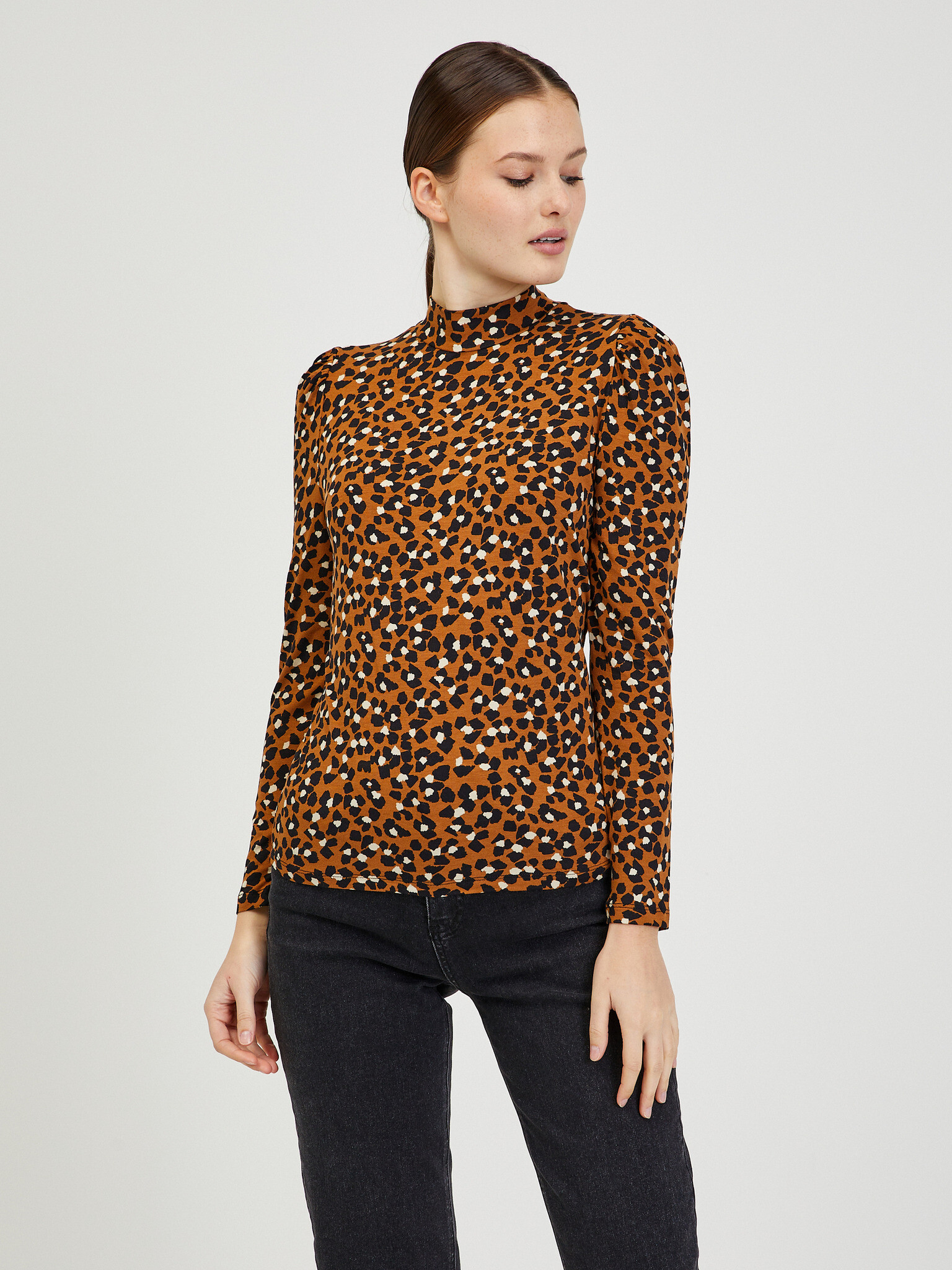 Orsay Paisy T-shirt Kafyav - Pepit.bg