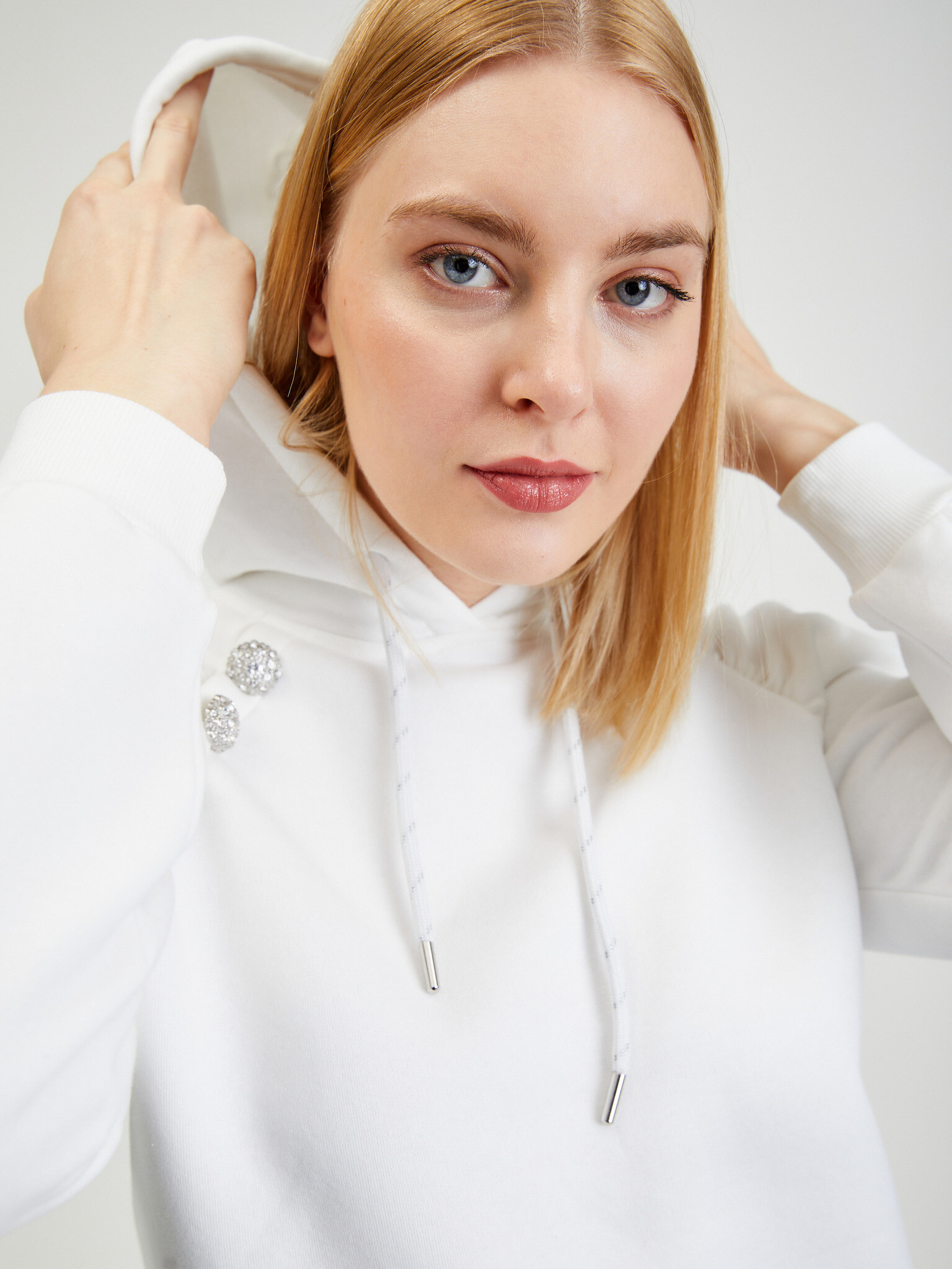 Orsay Sweatshirt Byal - Pepit.bg