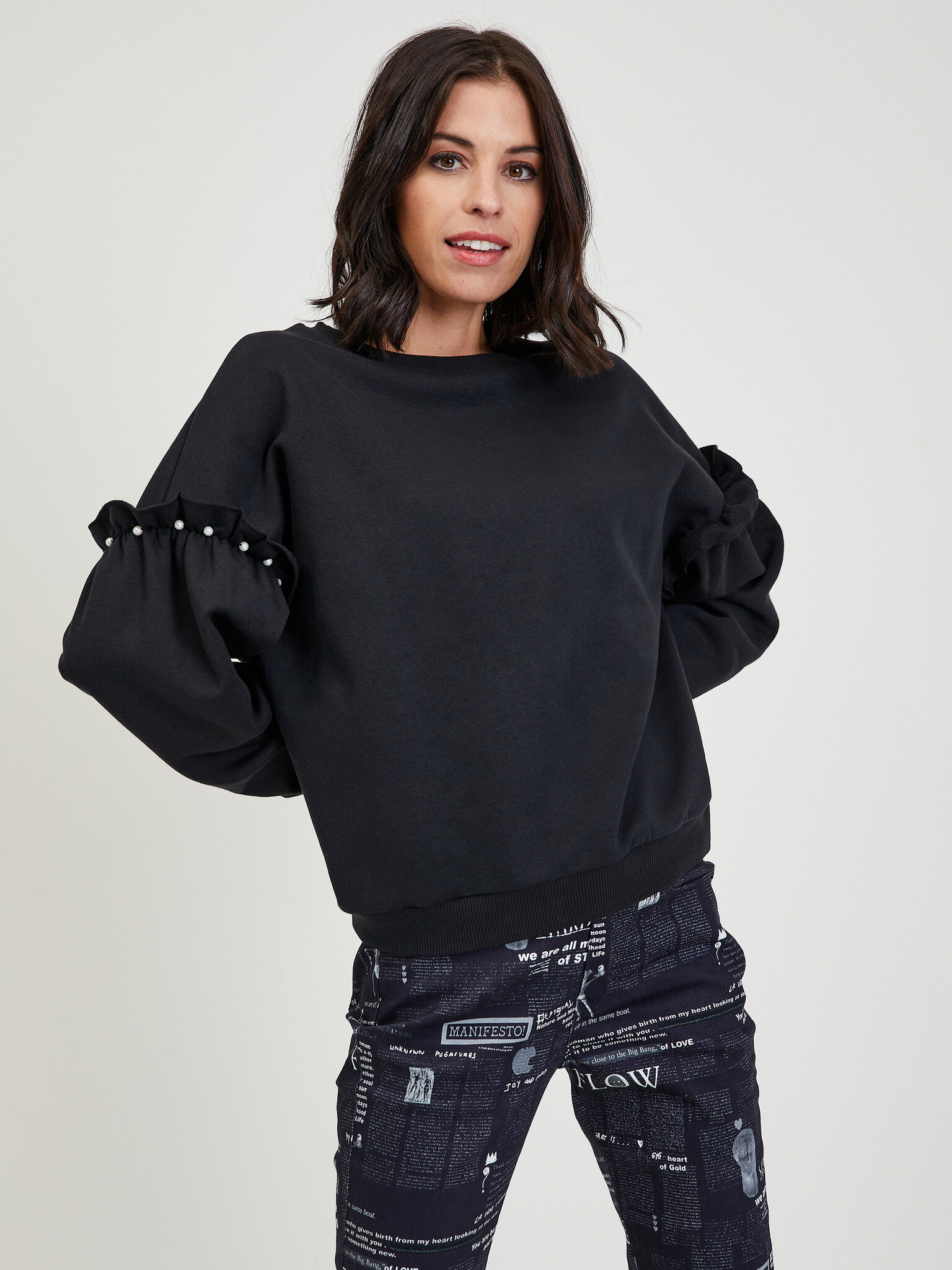 Orsay Sweatshirt Cheren - Pepit.bg