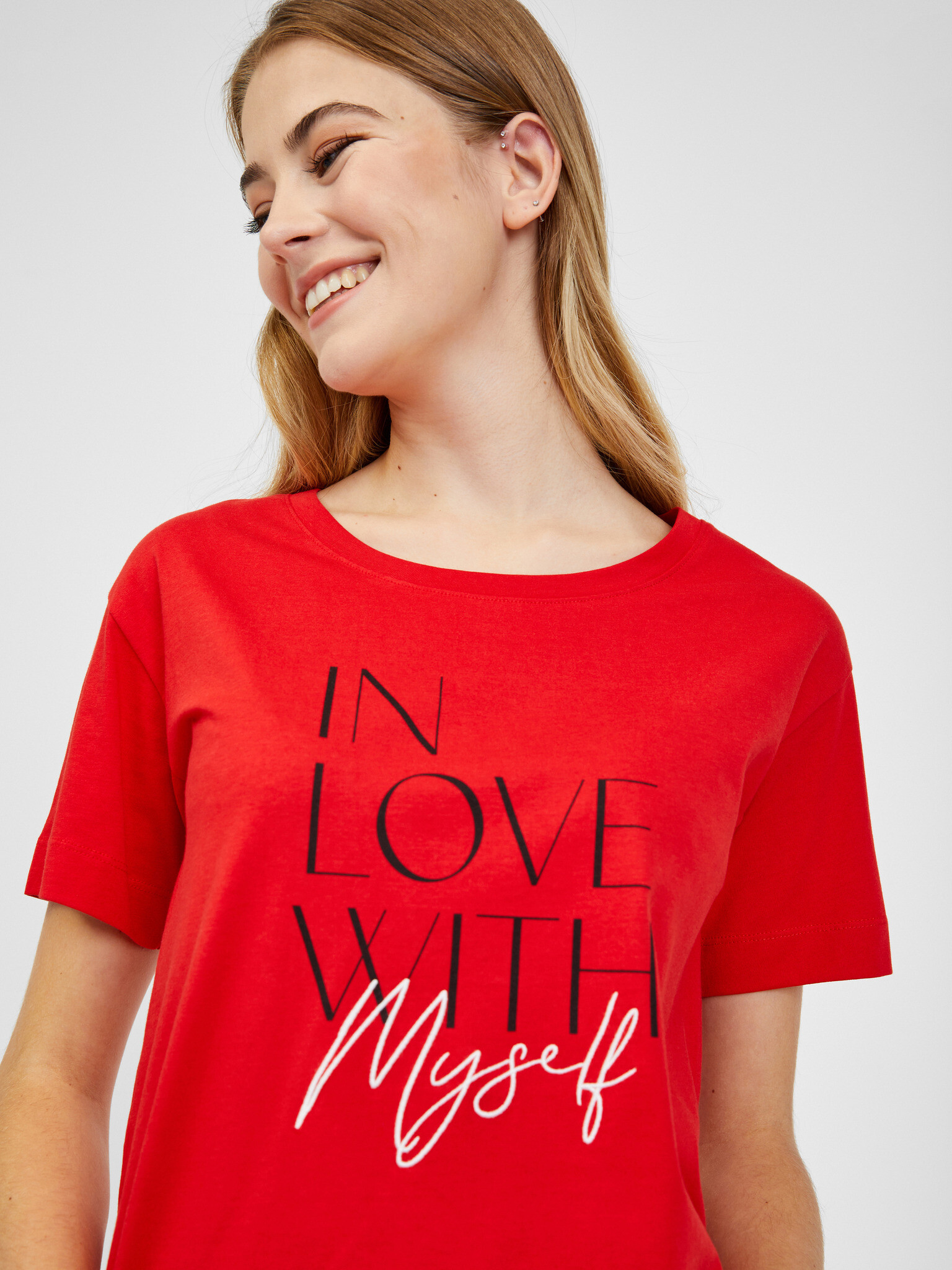 Orsay T-shirt Cherven - Pepit.bg