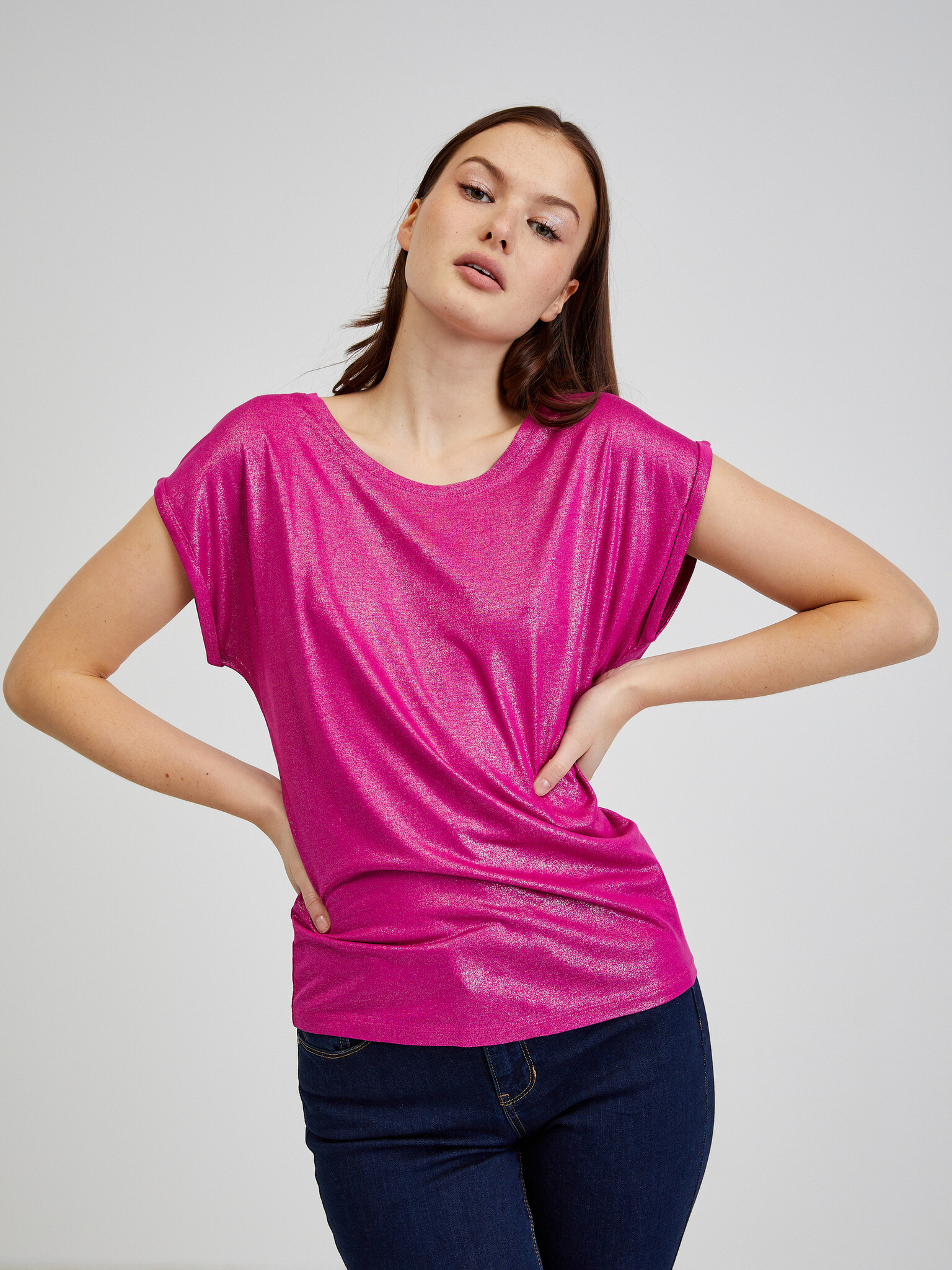 Orsay T-shirt Rozov - Pepit.bg