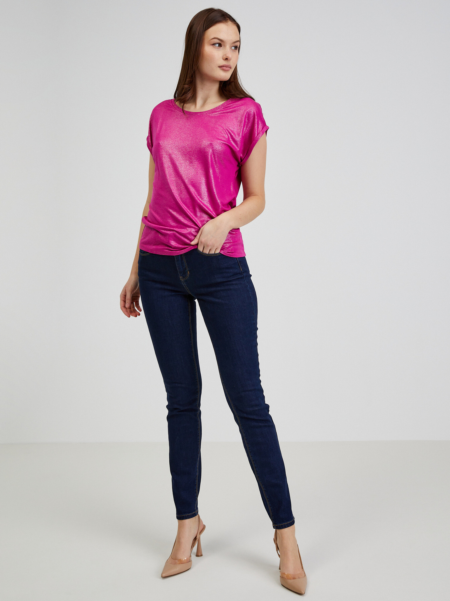Orsay T-shirt Rozov - Pepit.bg