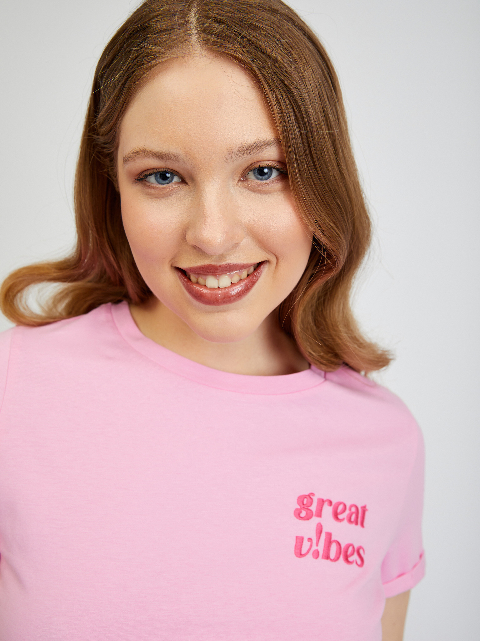 Orsay T-shirt Rozov - Pepit.bg